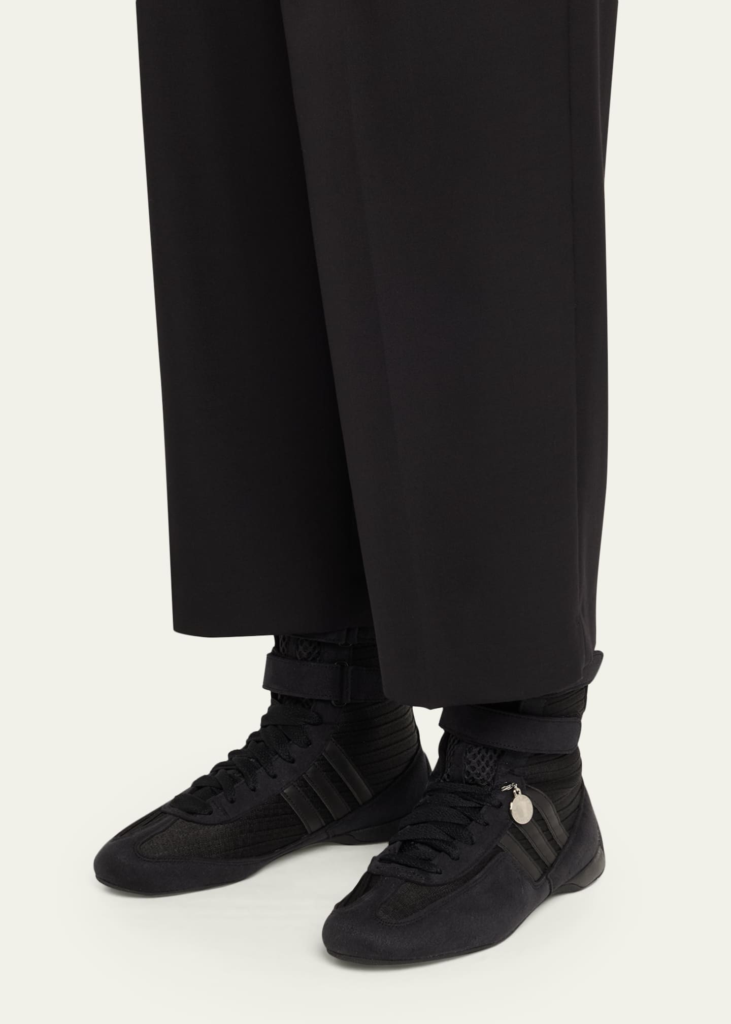 Stella McCartney Rasant High-Top Canvas Sneakers Image 2 of 6