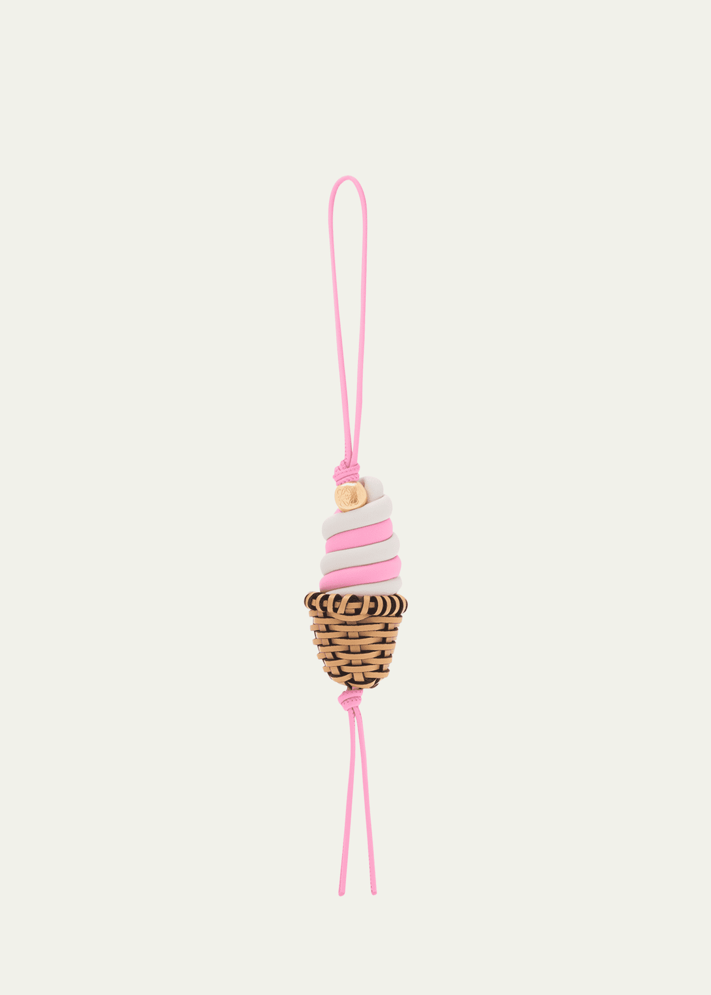 Loewe x Paula's Ibiza Ice Cream Charm in Leather - Bergdorf