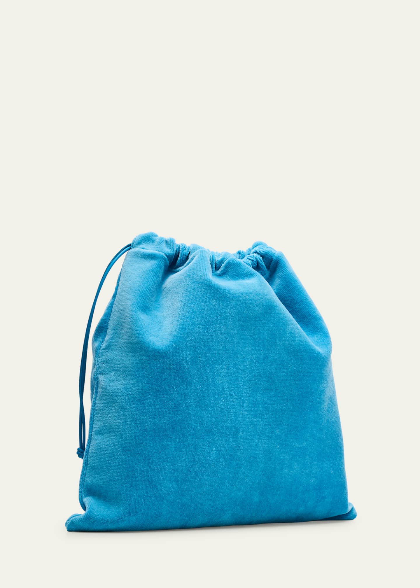 Loewe x Paula's Ibiza Medium Drawstring Pouch Bag in Terry