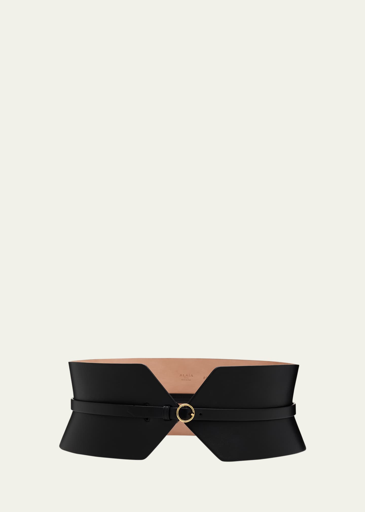 ALAIA Buckle Wide Bustier Belt Image 1 of 2