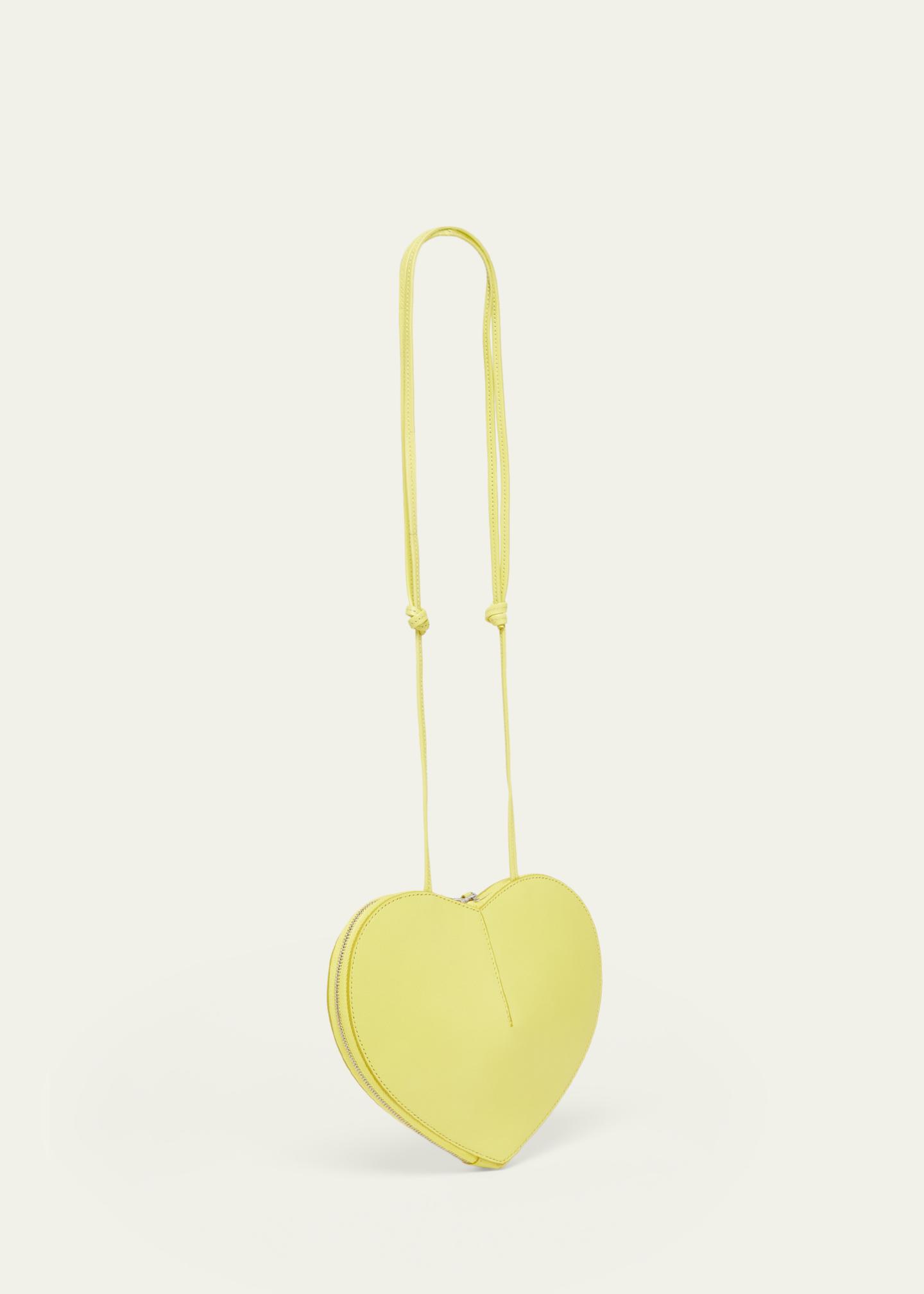 ALAIA Le Coeur Crossbody Bag in Suede - Bergdorf Goodman