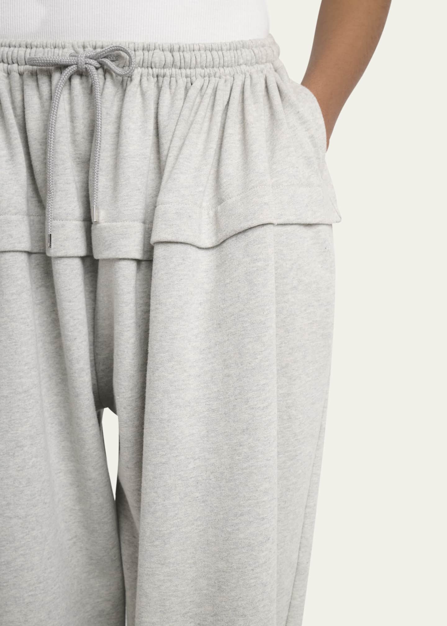 パンツ Alaia Pantalone ALAÏA High Waisted Round Jeans in Denim | ALAÏA US