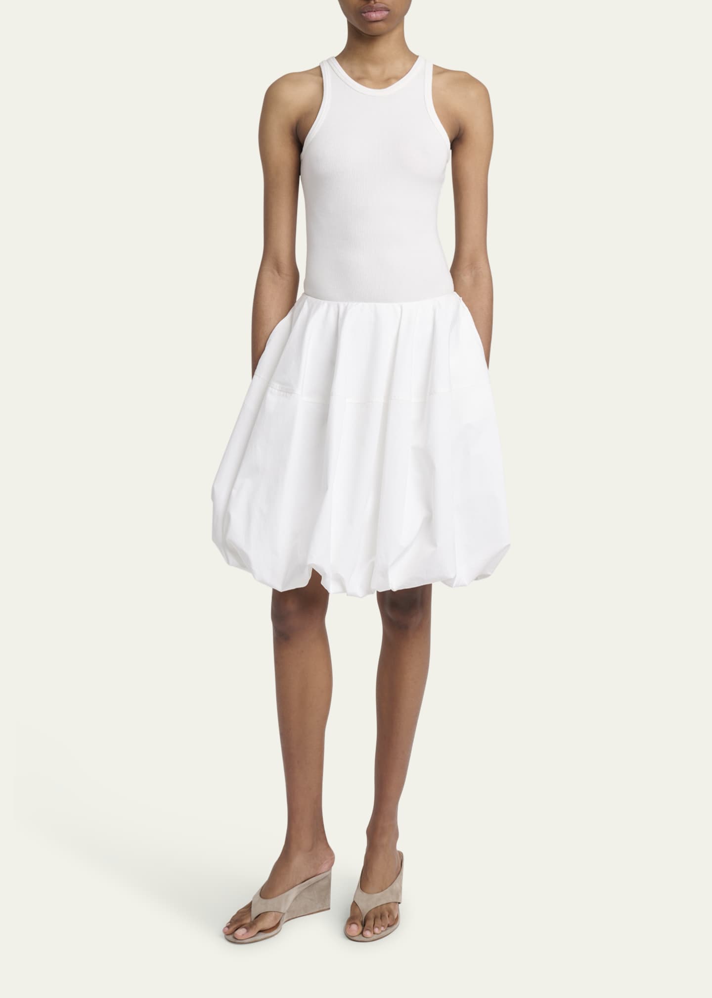 ミニスカート ALAIA Women Skirts AA9J2306K053A WHITE WHITE Alaïa ALAÏA SKATER MINI SKIRT (AA9J2306K053A) – LOZURI®