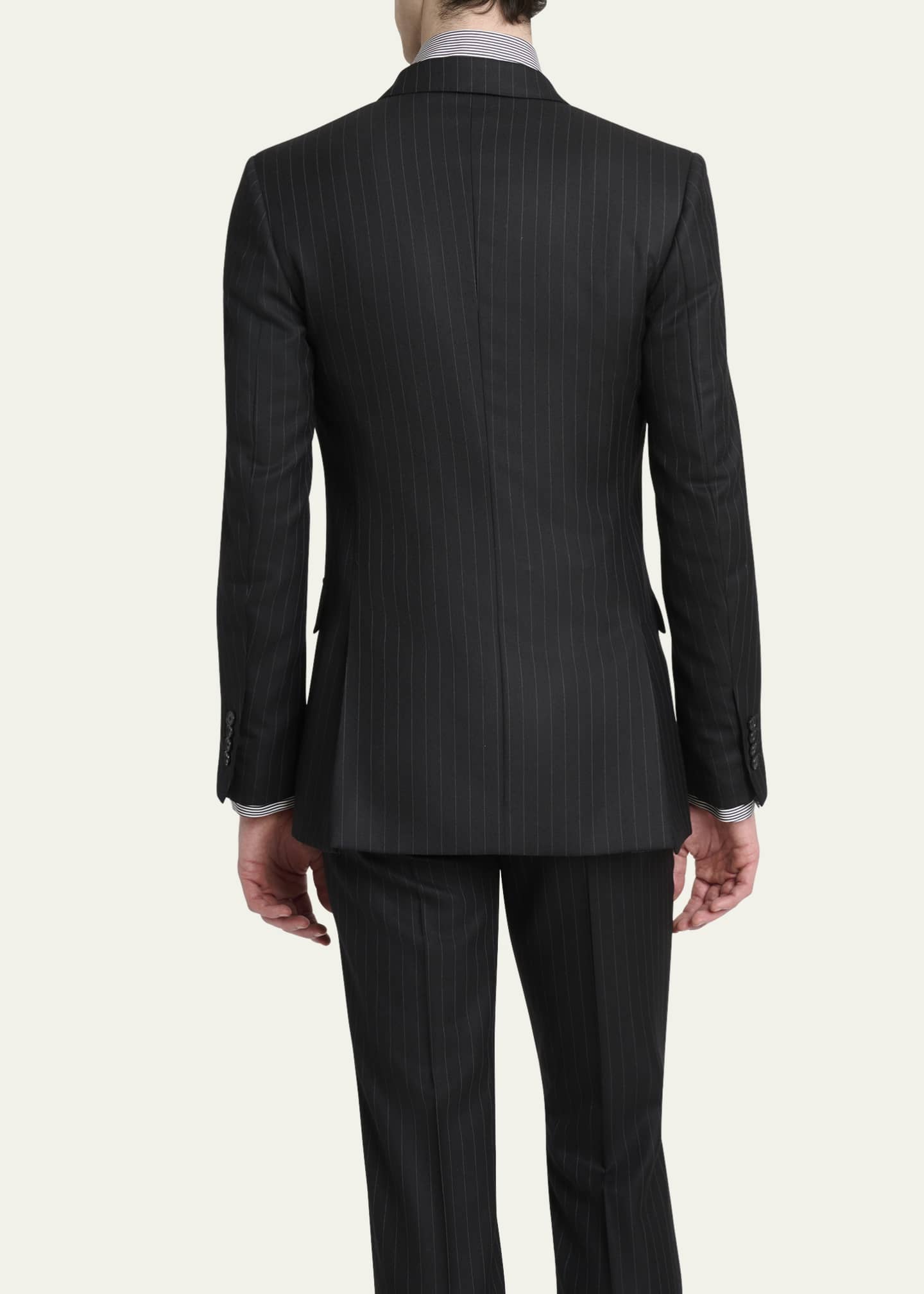 Givenchy Men's Double-Breasted Pinstripe Sport Coat - Bergdorf Goodman
