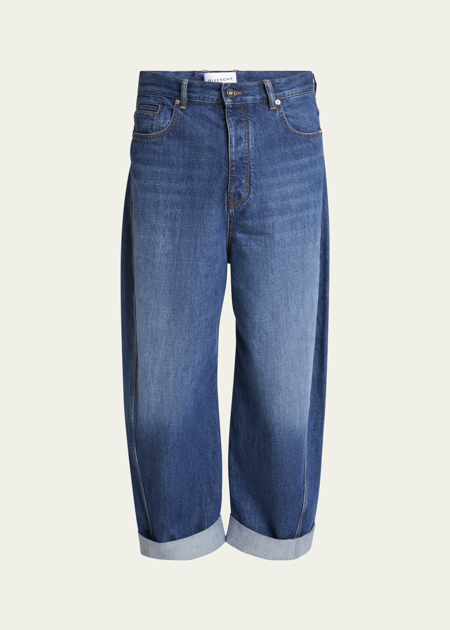 Givenchy Men's Twisted-Seam Denim Jeans - Bergdorf Goodman