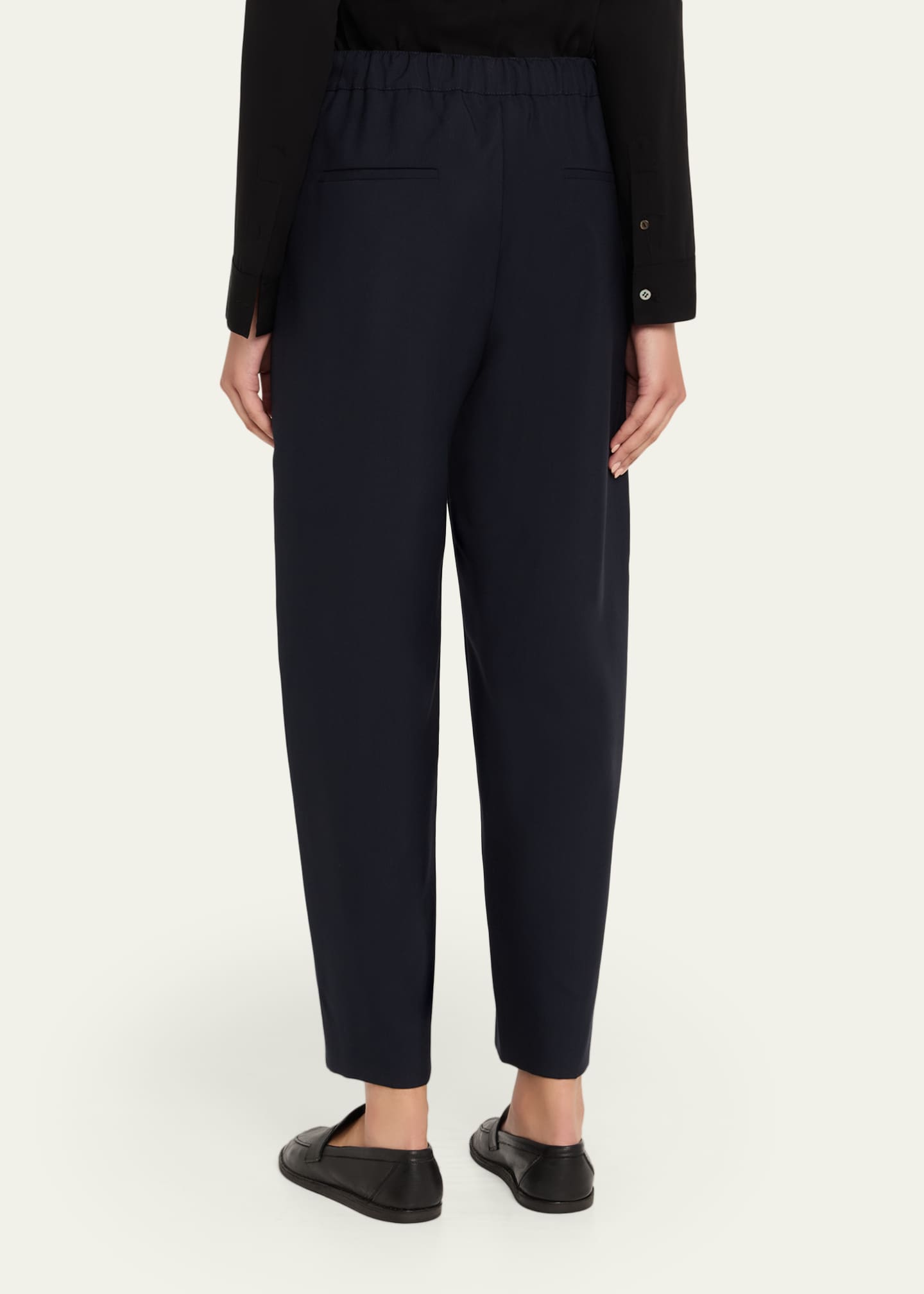 Marni Elastic Waistband Straight-Leg Trousers Image 3 of 5