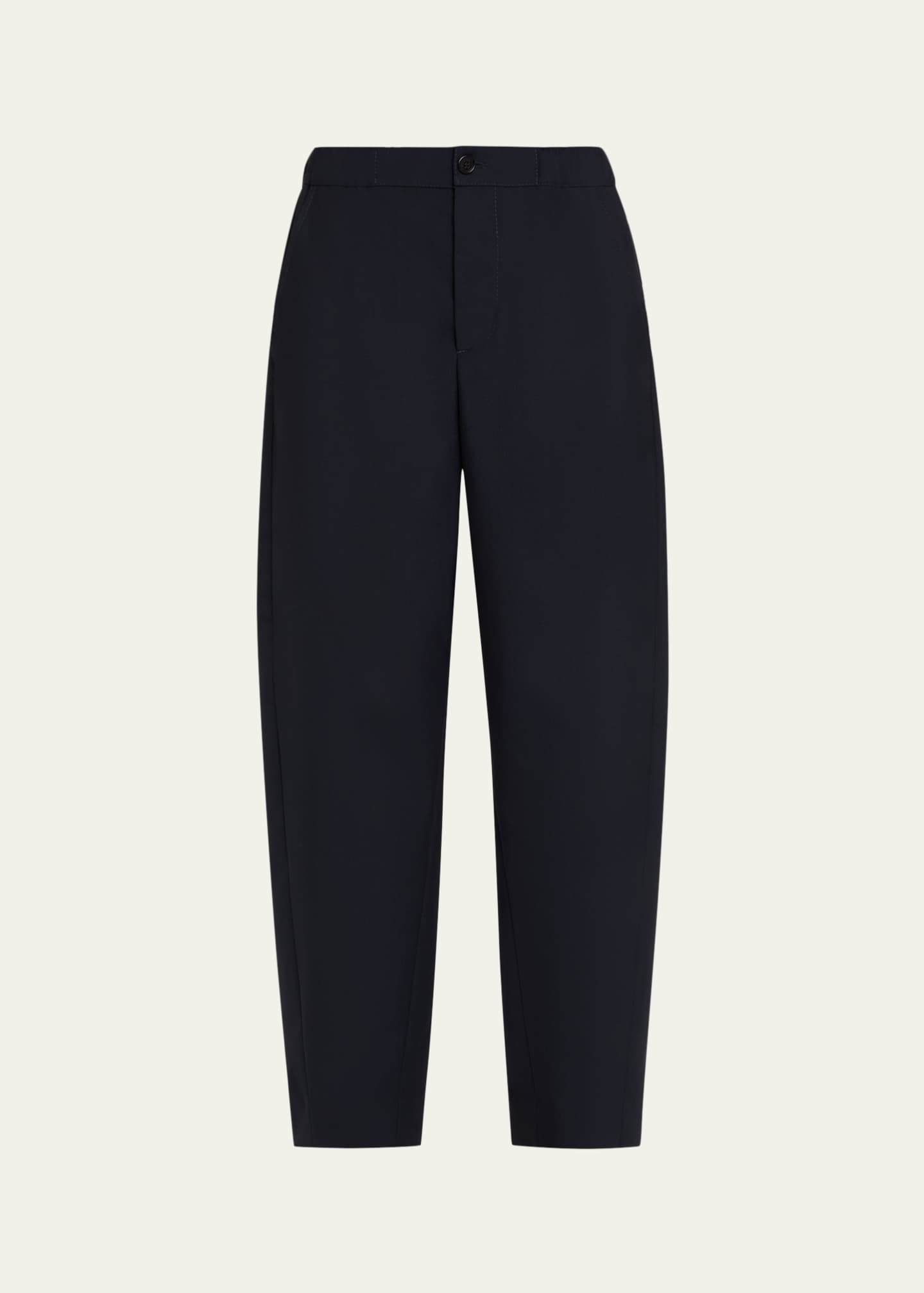 Marni Elastic Waistband Straight-Leg Trousers Image 1 of 5