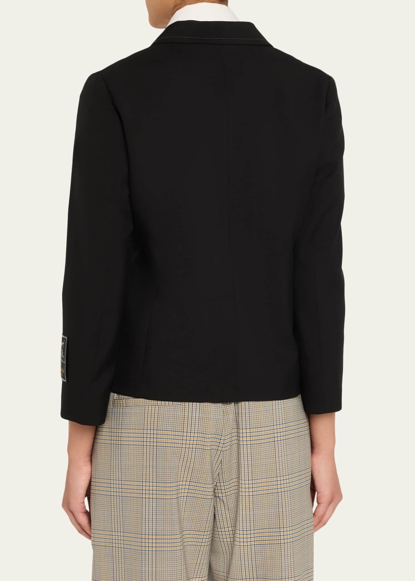 Marni Single-Breasted Baby Simple Chest Jacket Image 3 of 5