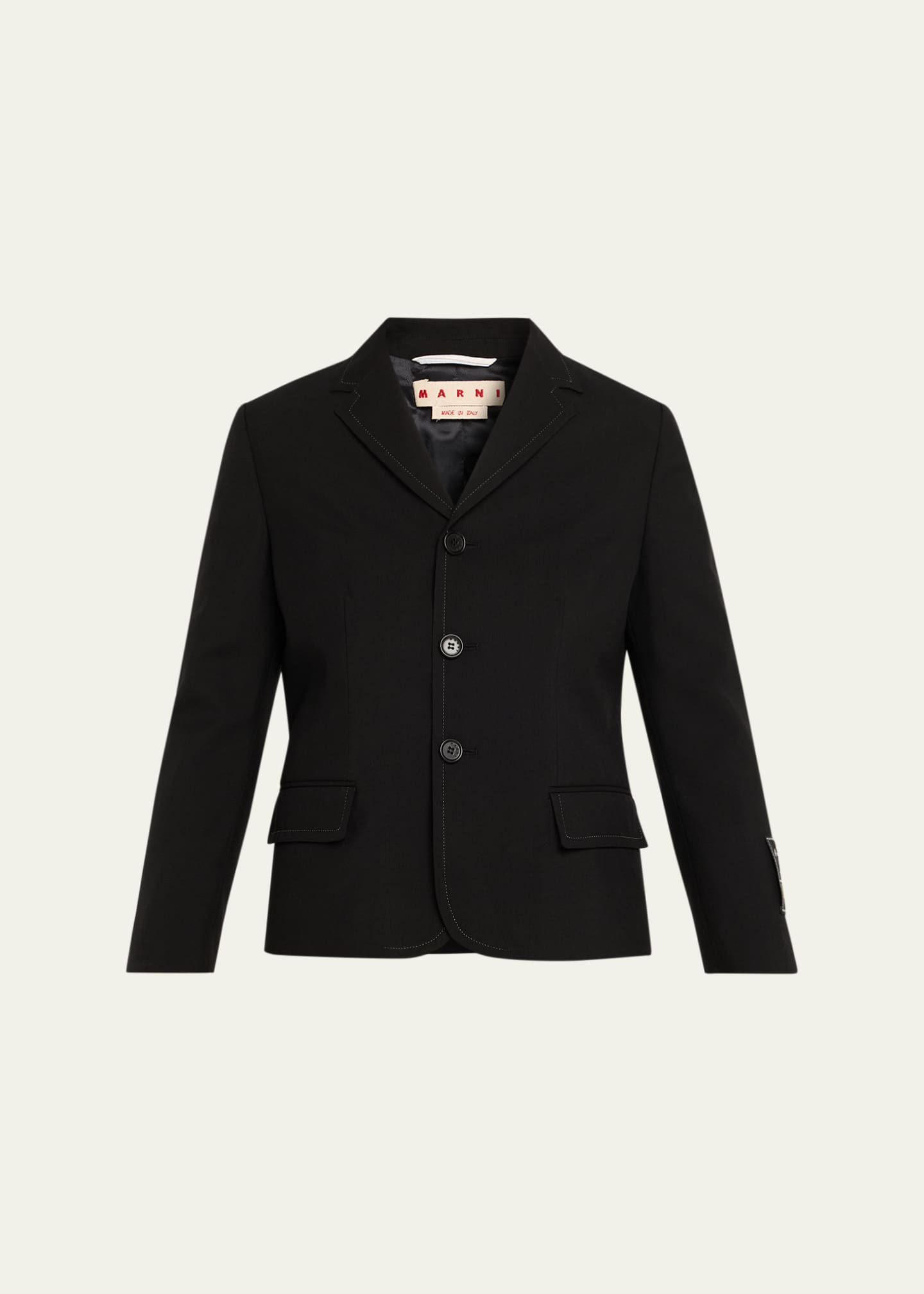 Marni Single-Breasted Baby Simple Chest Jacket Image 1 of 5