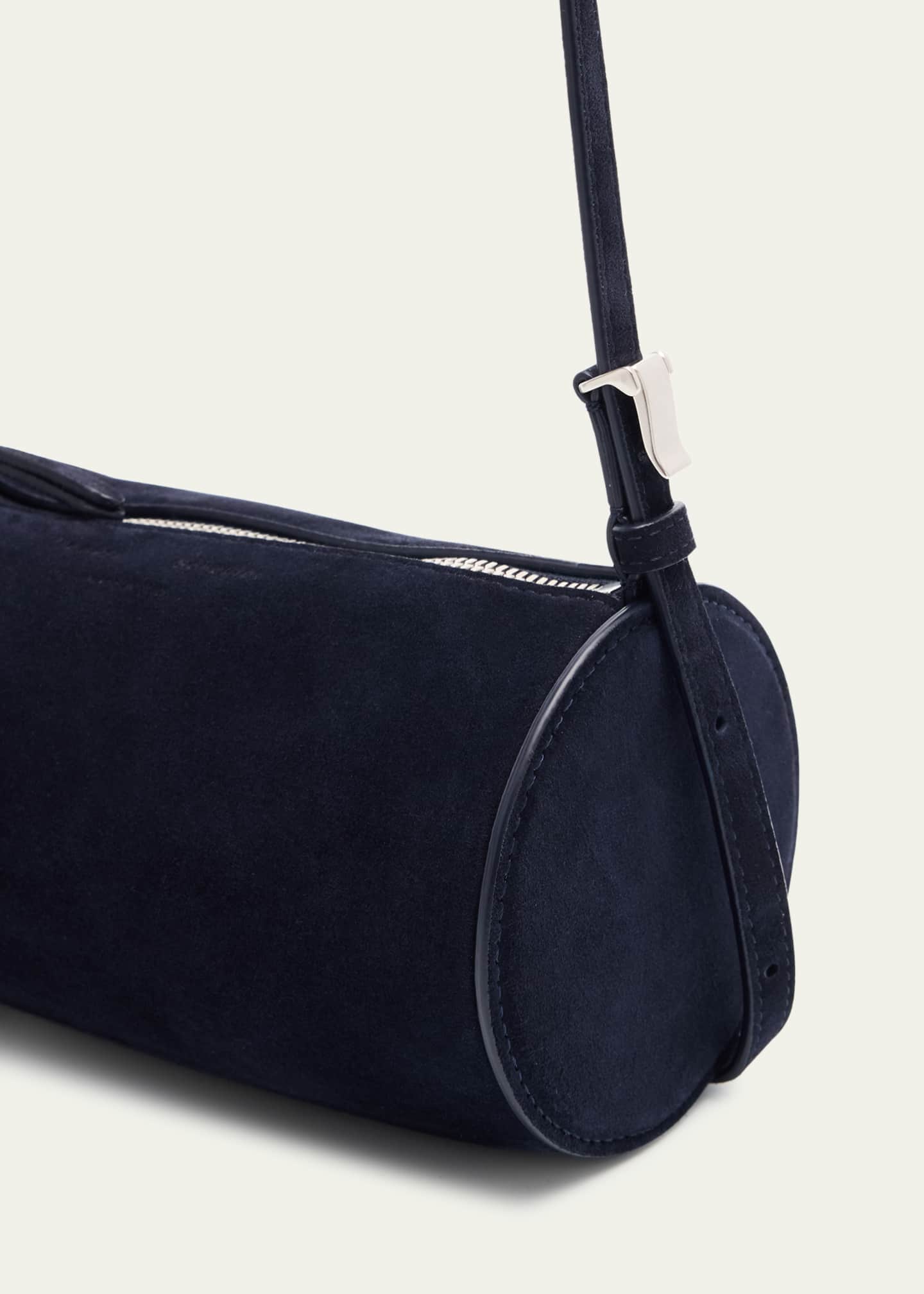 Proenza Schouler Medium Silo Suede Crossbody Bag Image 6 of 6