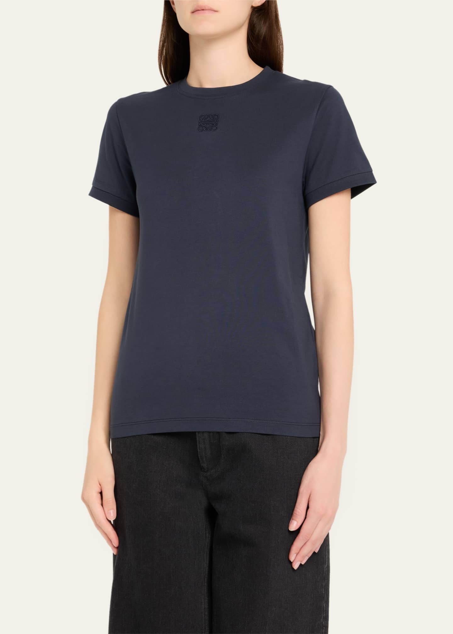 Loewe Anagram Openwork Lace T-Shirt Image 4 of 5