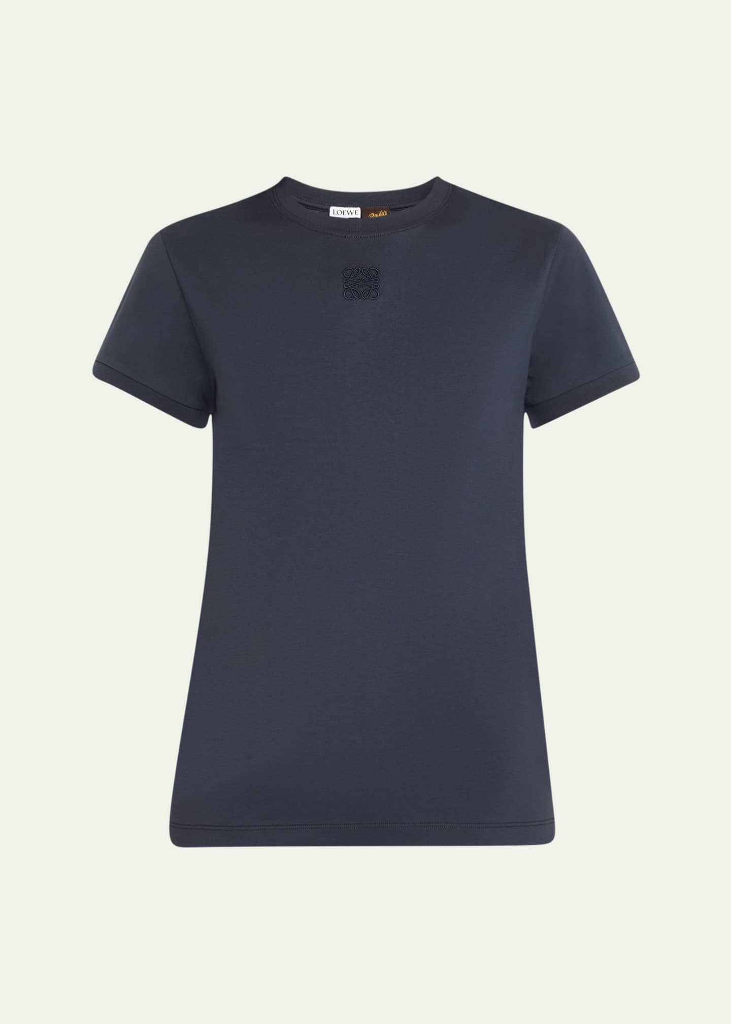 Loewe Anagram Openwork Lace T-Shirt Image 1 of 5
