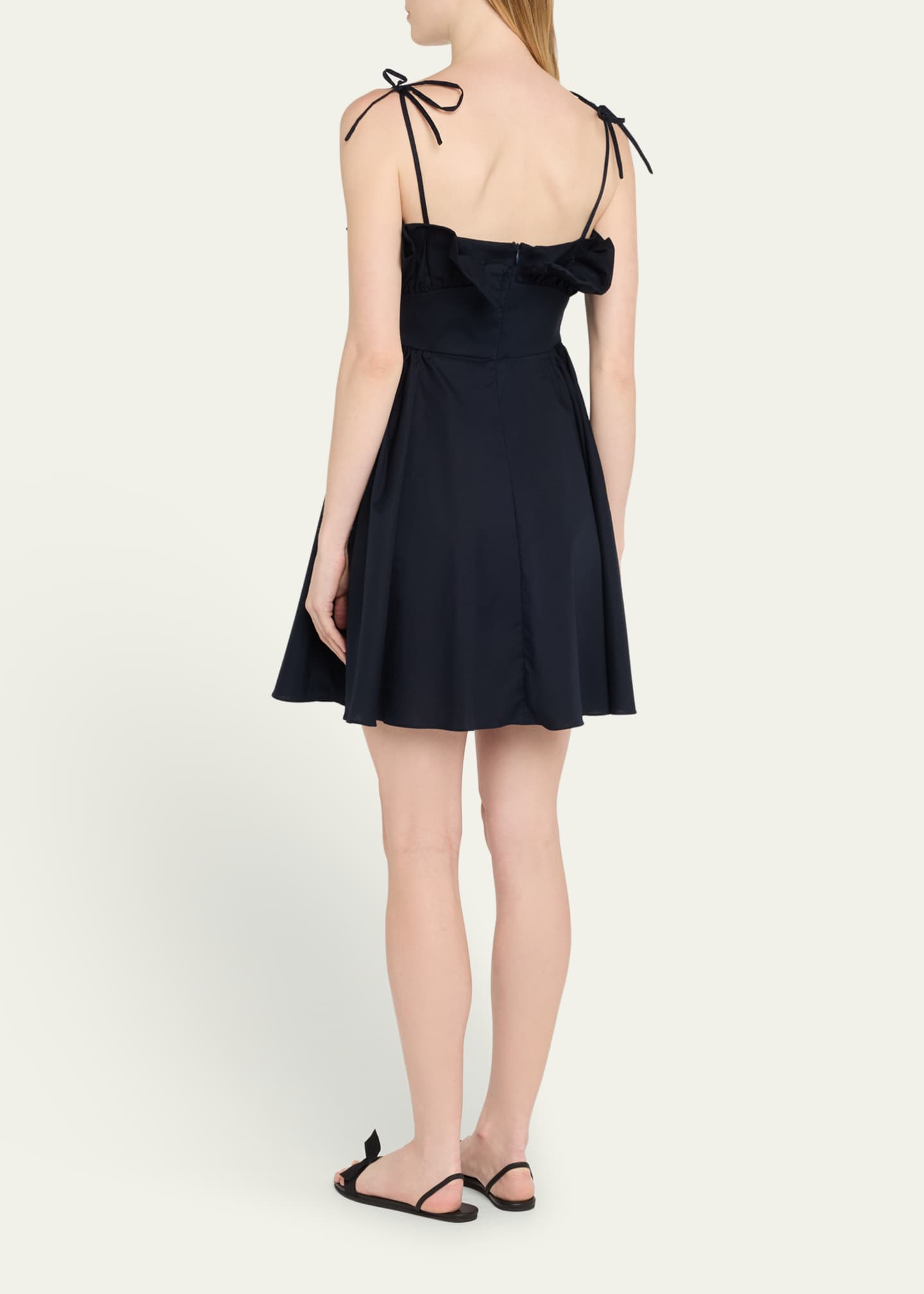 Kika Vargas Mia Poplin Mini Dress Image 3 of 5