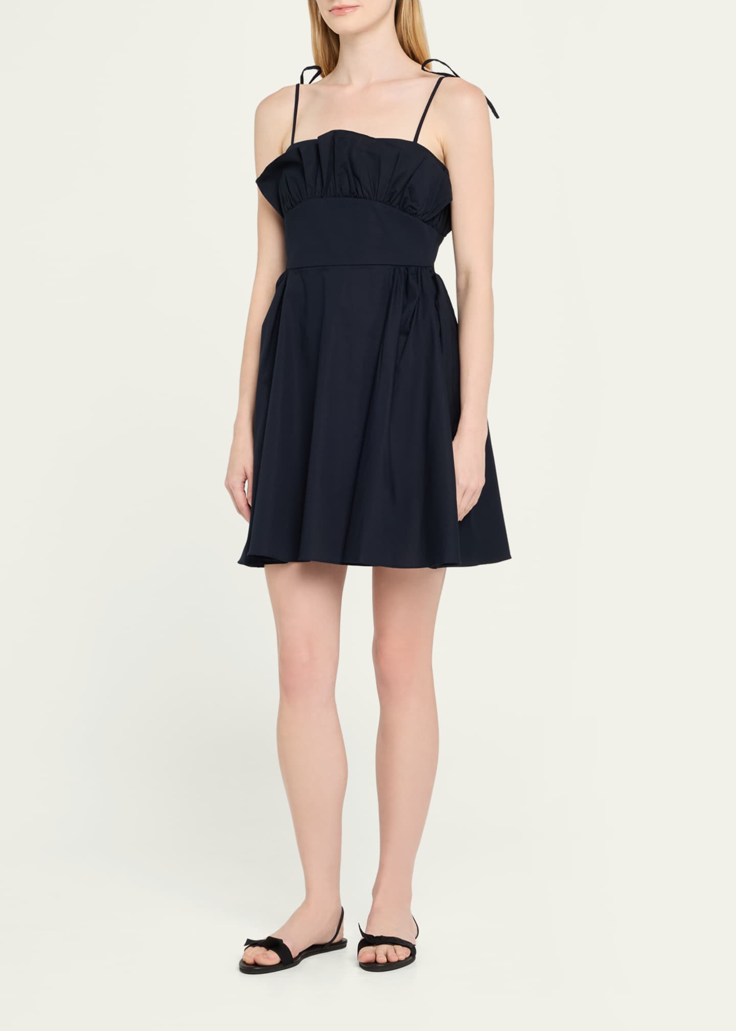 Kika Vargas Mia Poplin Mini Dress Image 4 of 5
