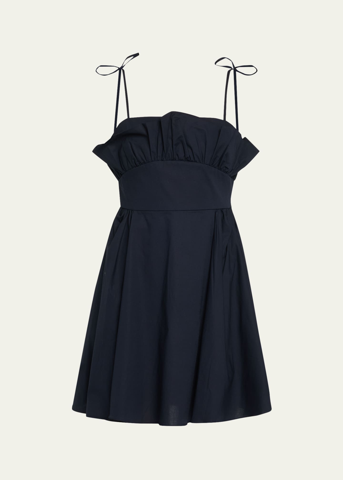 Kika Vargas Mia Poplin Mini Dress Image 1 of 5