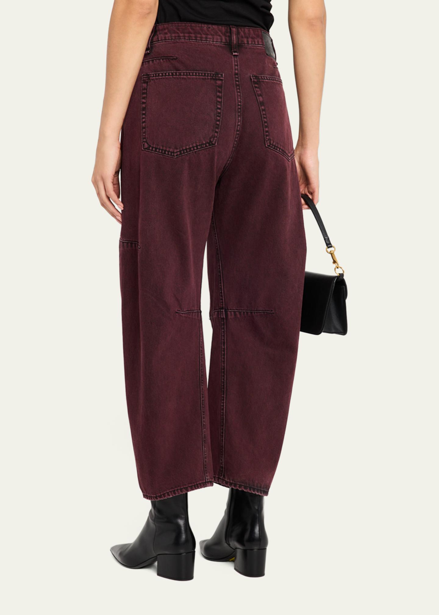 rag & bone Charlie High-Rise Barrel Jeans - Bergdorf Goodman