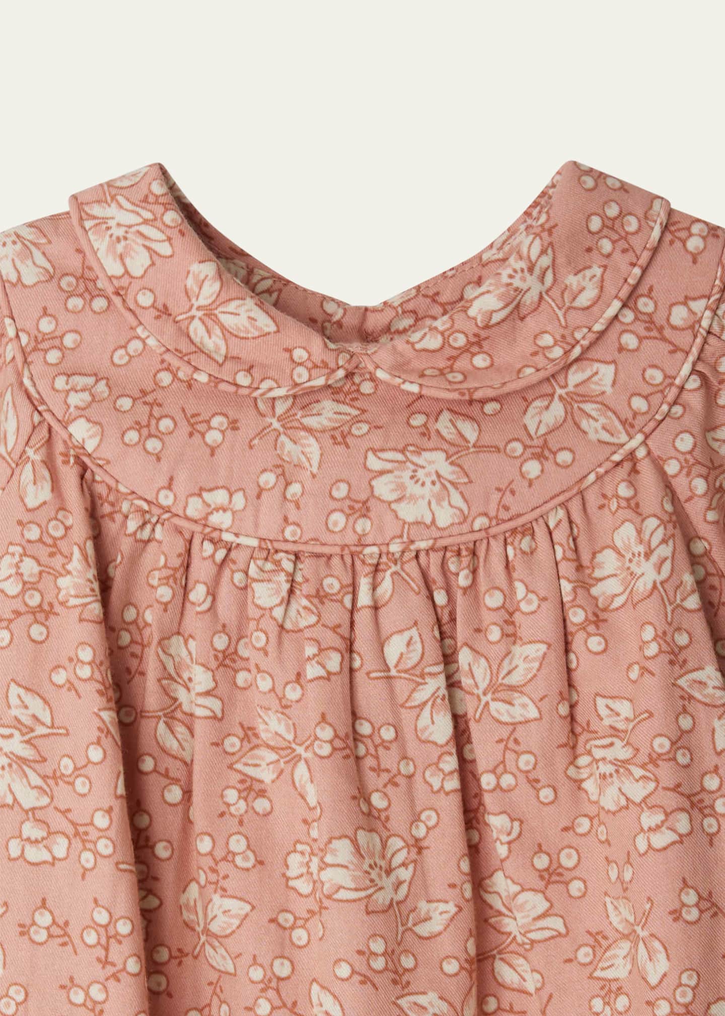 Bonpoint Girl's Jeni Floral Cotton Dress, Size 18M-3 Image 3 of 3