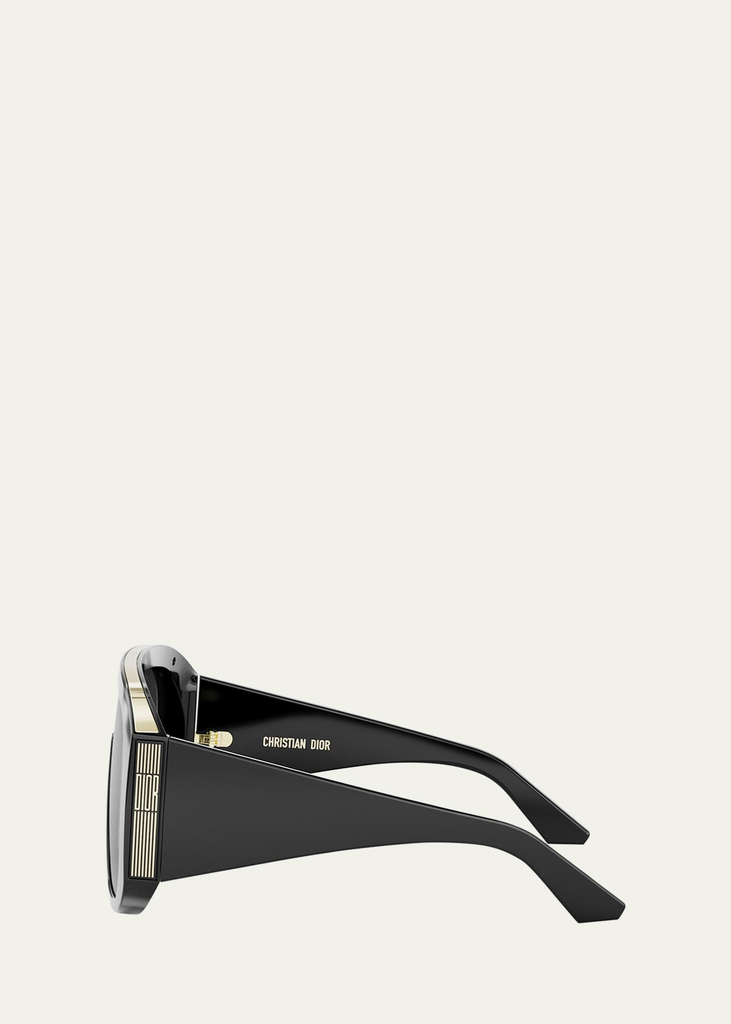 Dior DiorGraphique M2U Shield Sunglasses - Bergdorf Goodman display picture 2