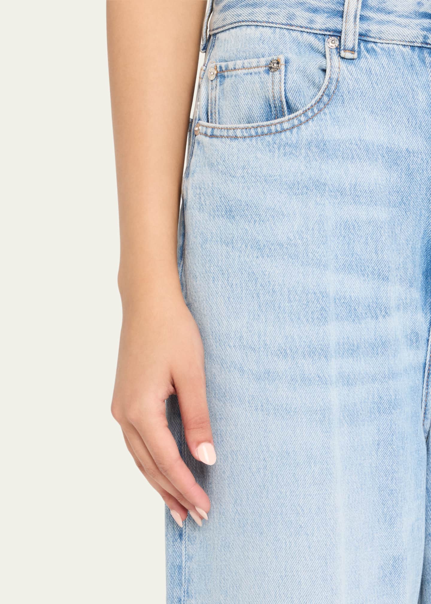 Ganni Soft Rigid Baggy Jeans Image 5 of 5