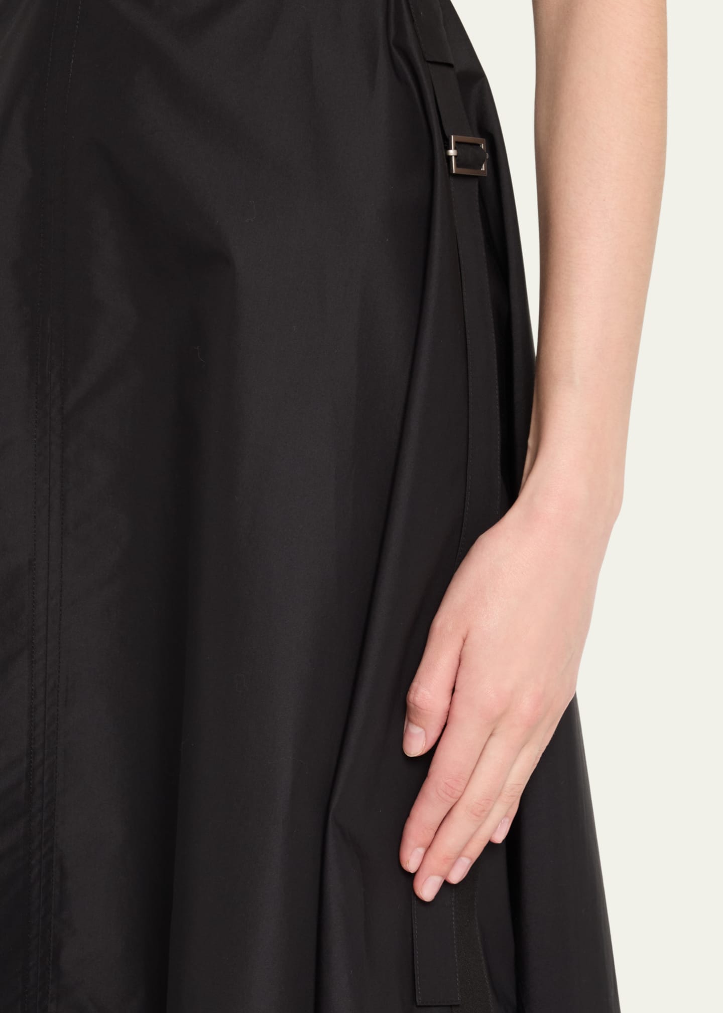 3.1 Phillip Lim V-Neck Tulip-Sleeve Midi Dress Image 5 of 5