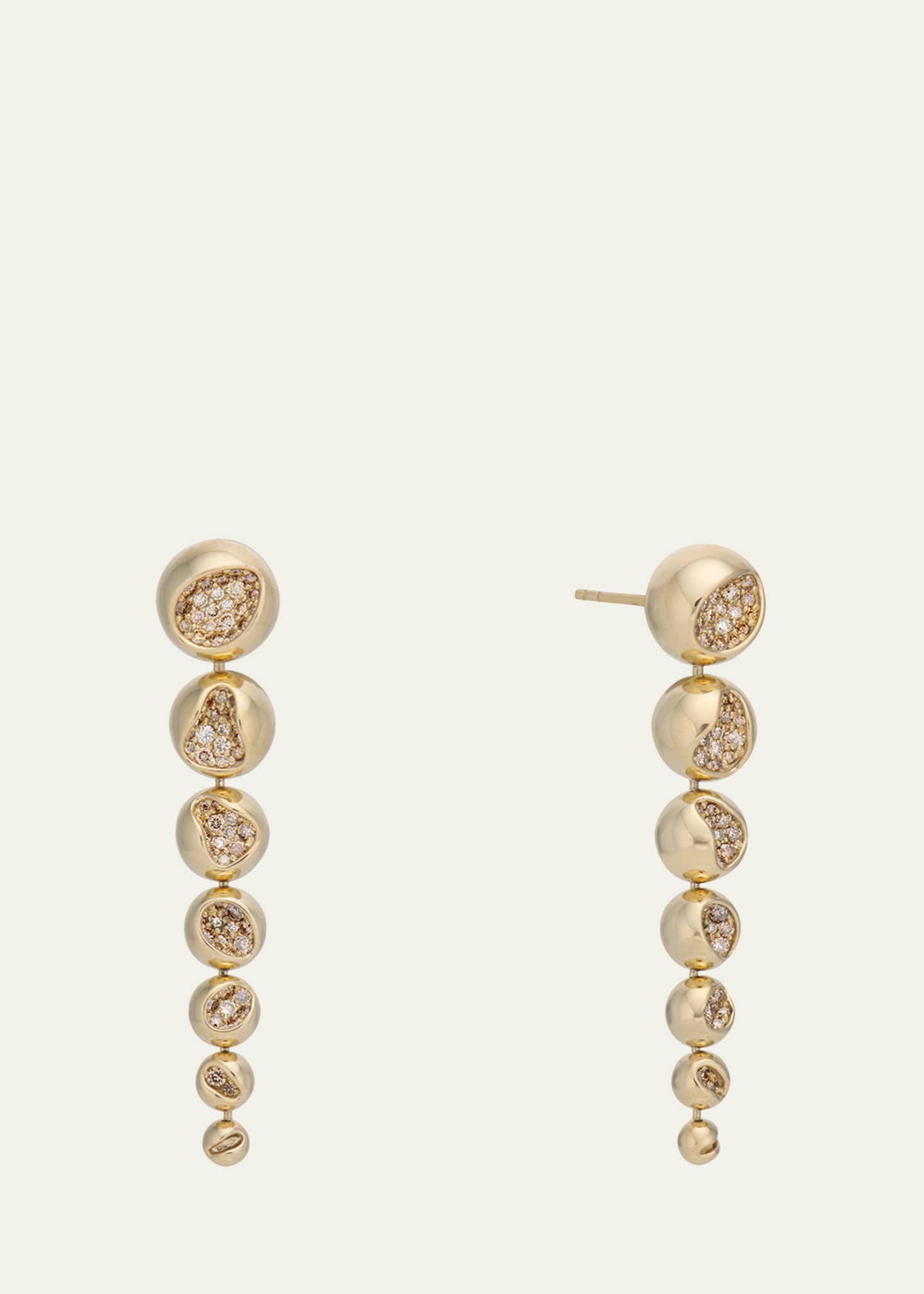 JV INSARDI Large Vibrations Champs Earrings