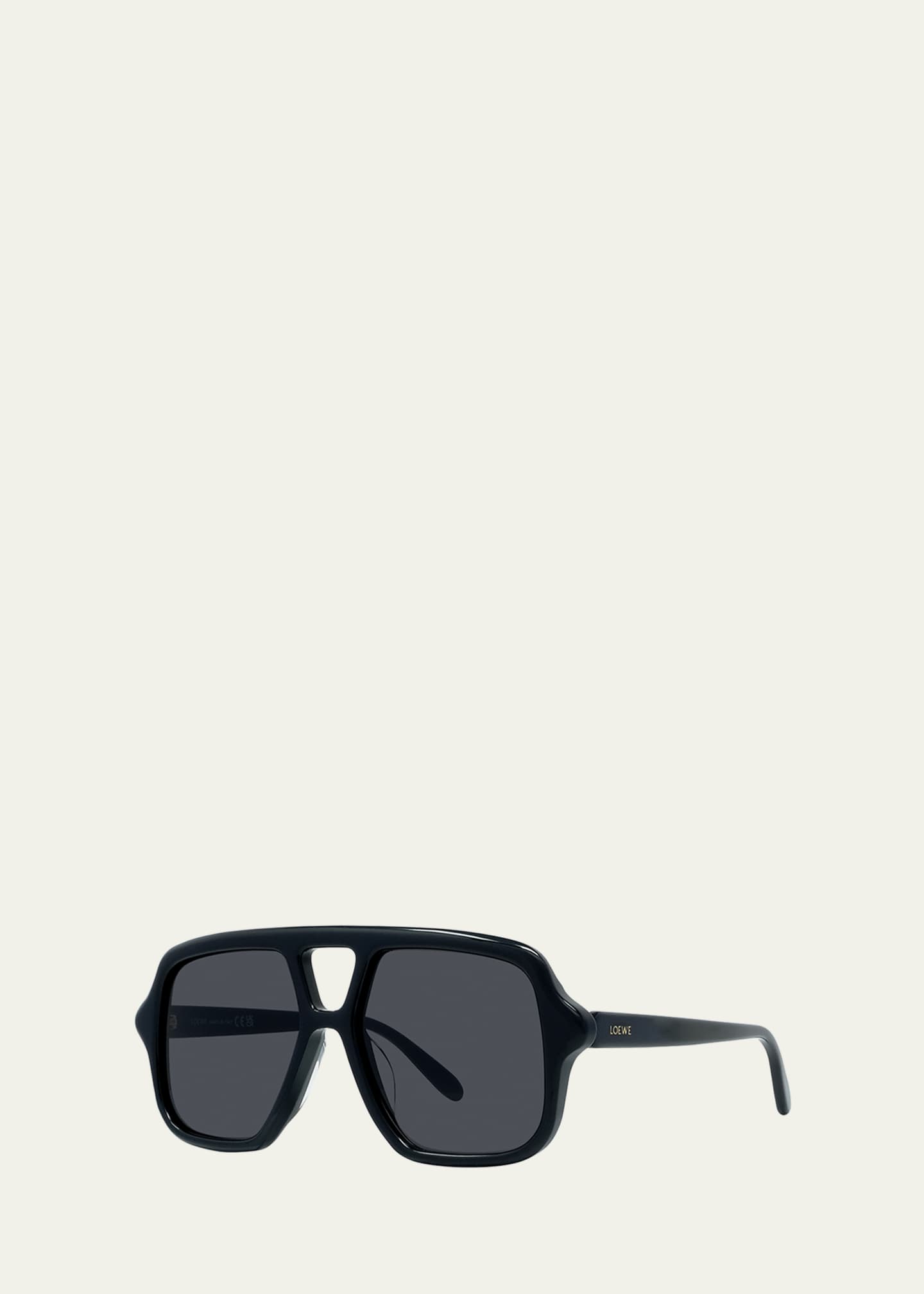 Loewe Slim Aviator Logo Sunglasses Image 2 of 5