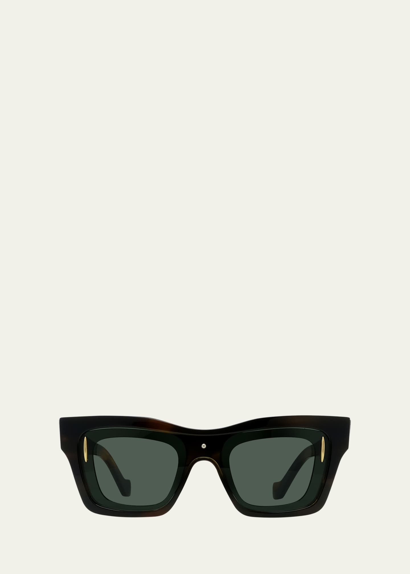 Loewe Signature Square Acetate Sunglasses - Bergdorf Goodman