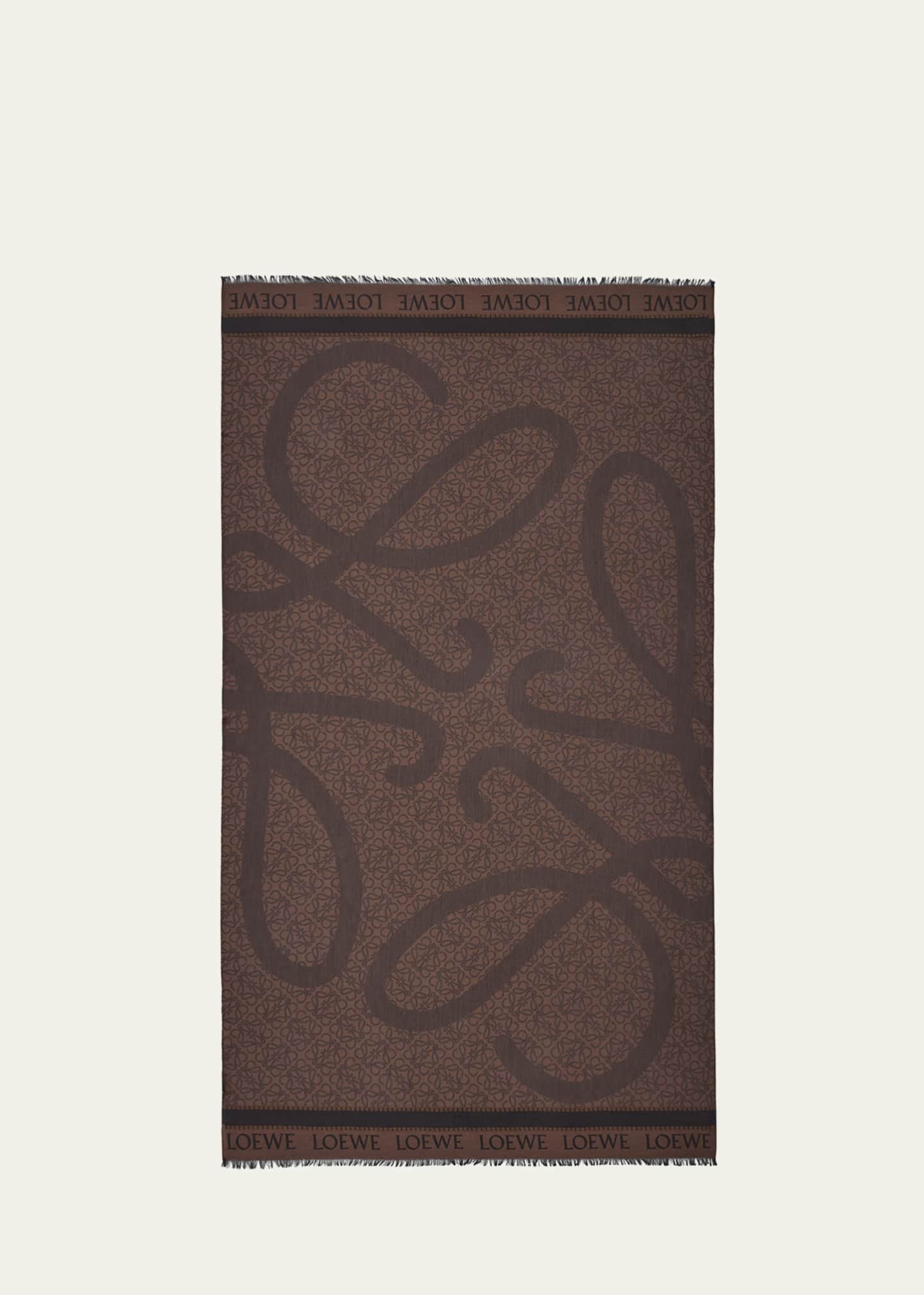 Loewe Anagram Cotton Pareo Scarf Image 1 of 3