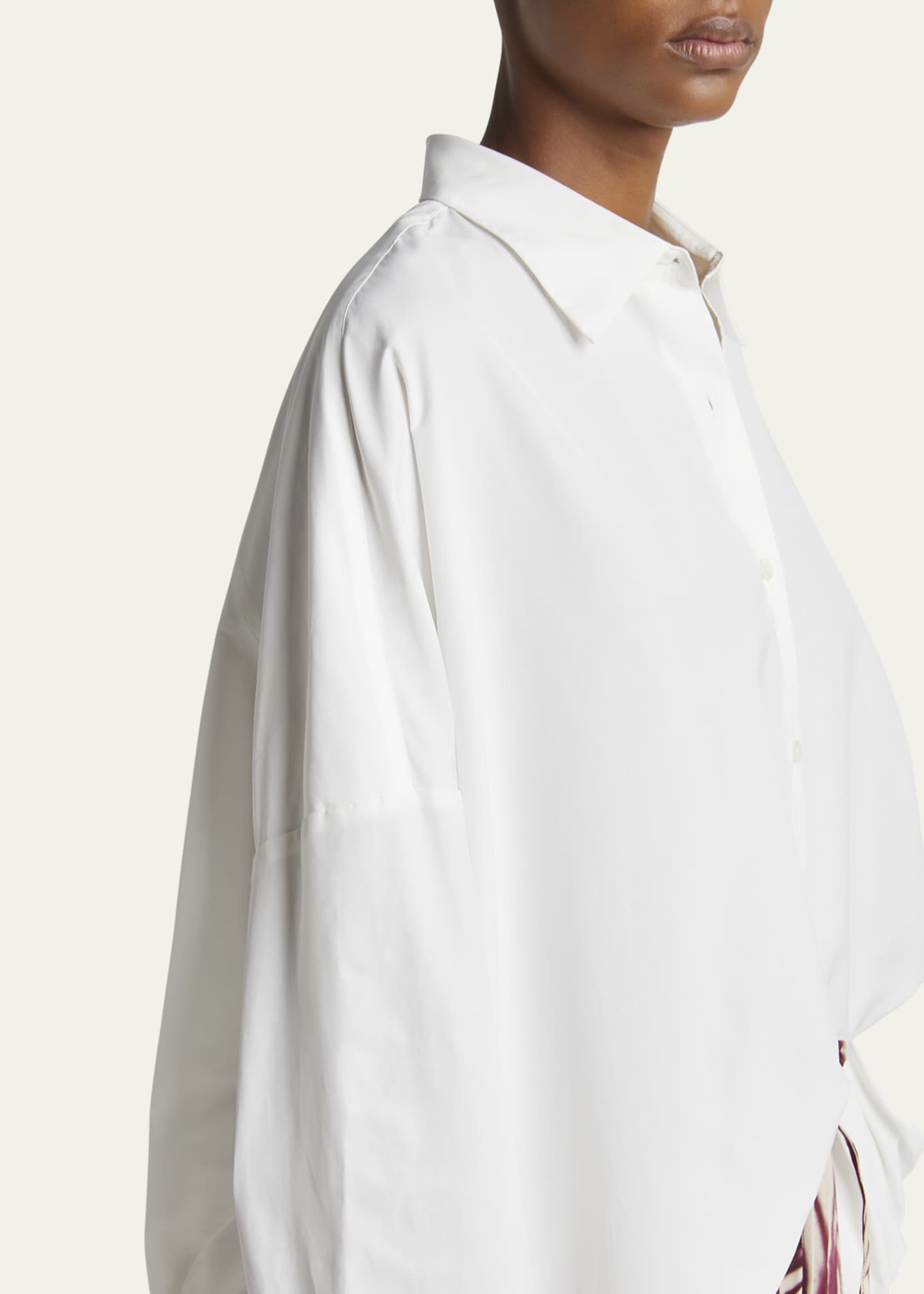 Dries Van Noten Casia Button Down Oversized Shirt Image 5 of 5