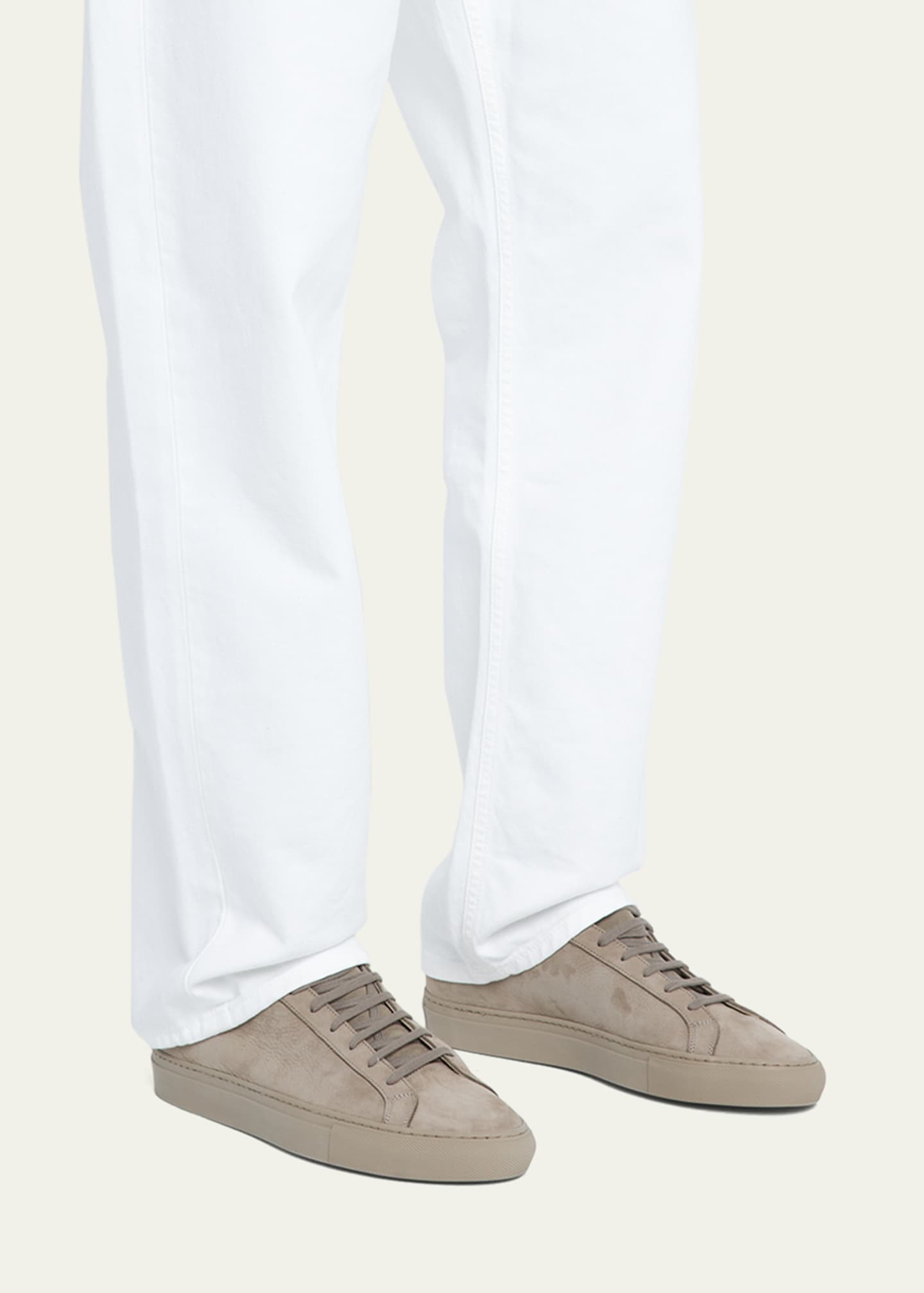 Men's Achilles Nubuck Low-Top Sneakers