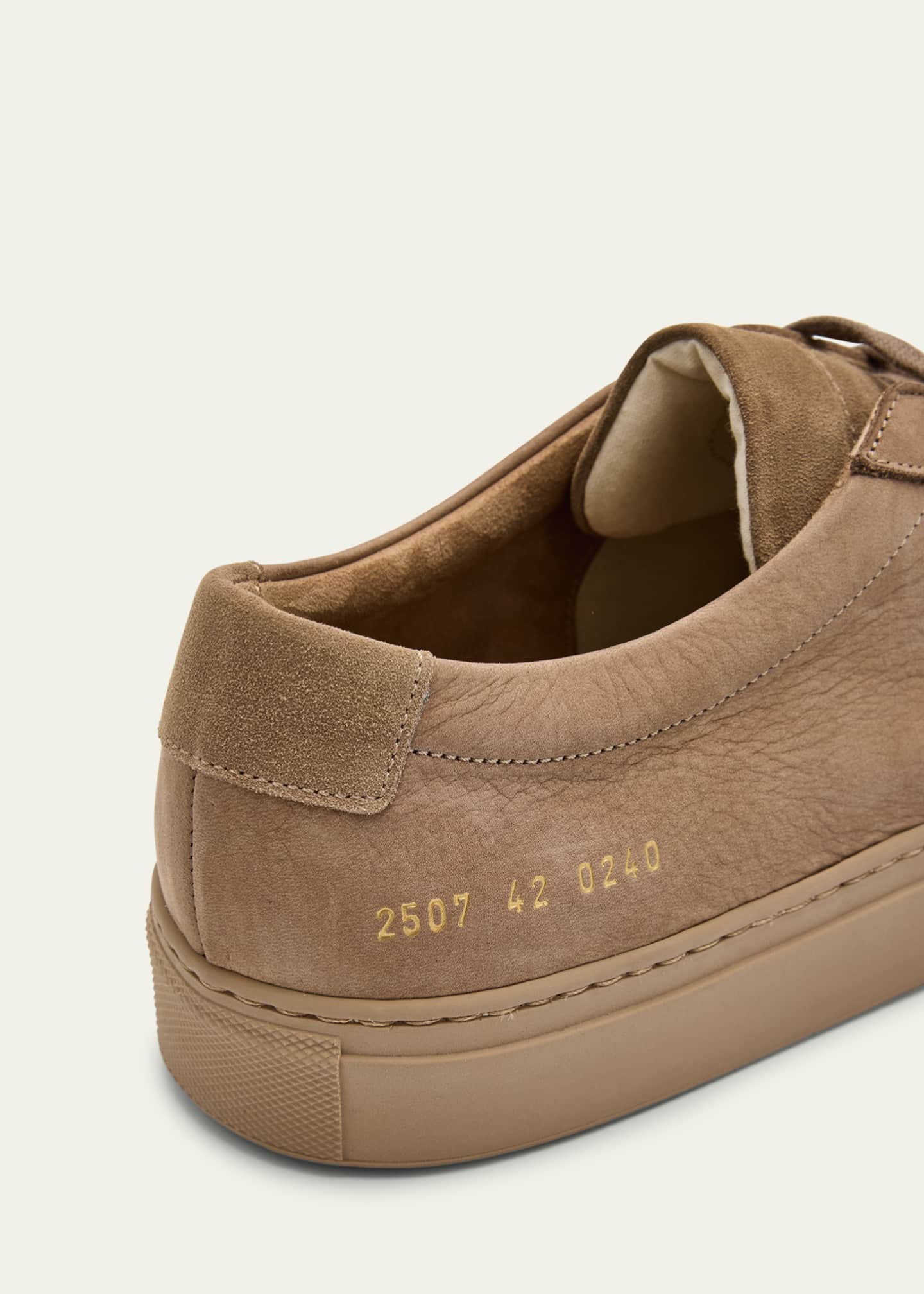 Men's Achilles Nubuck Low-Top Sneakers