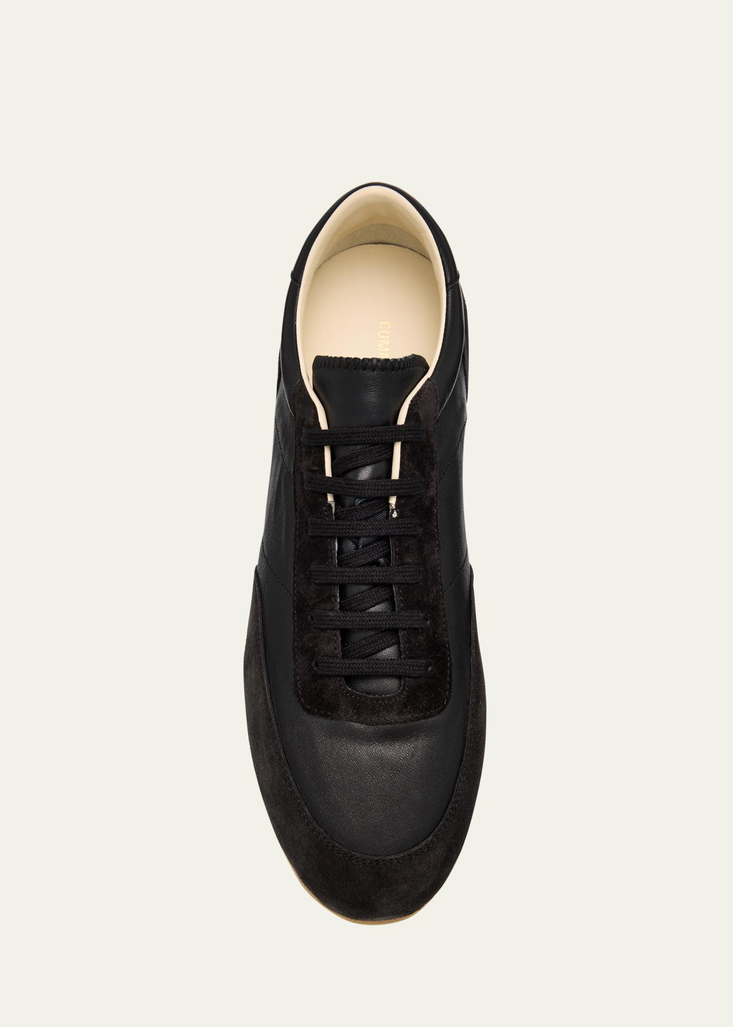 Common Projects Men's Leather and Suede Runner Sneakers - Bergdorf Goodman