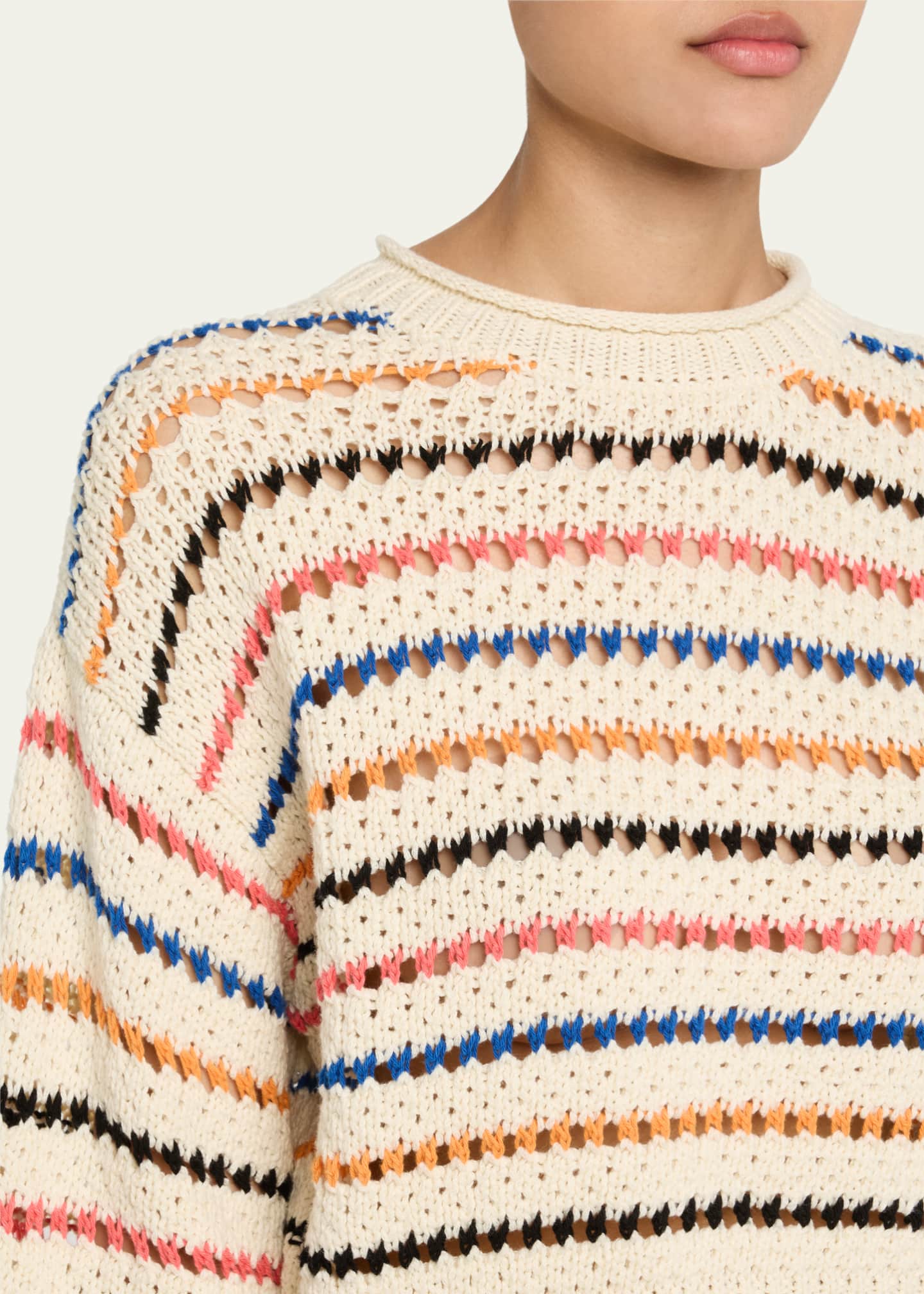 The Bell Sleeve Jumper Roll Sweater