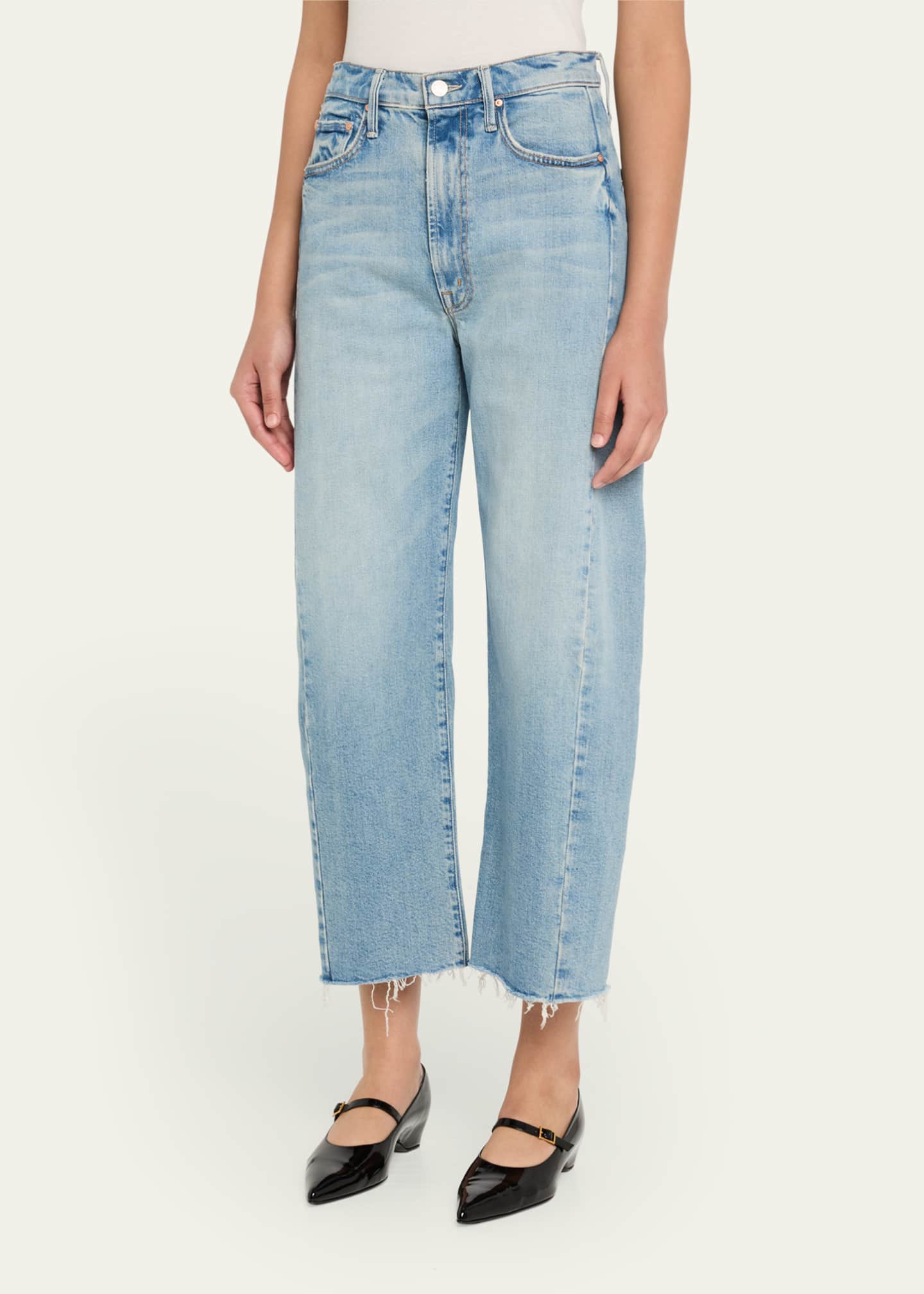The Half-Pipe Ankle Fray Jeans