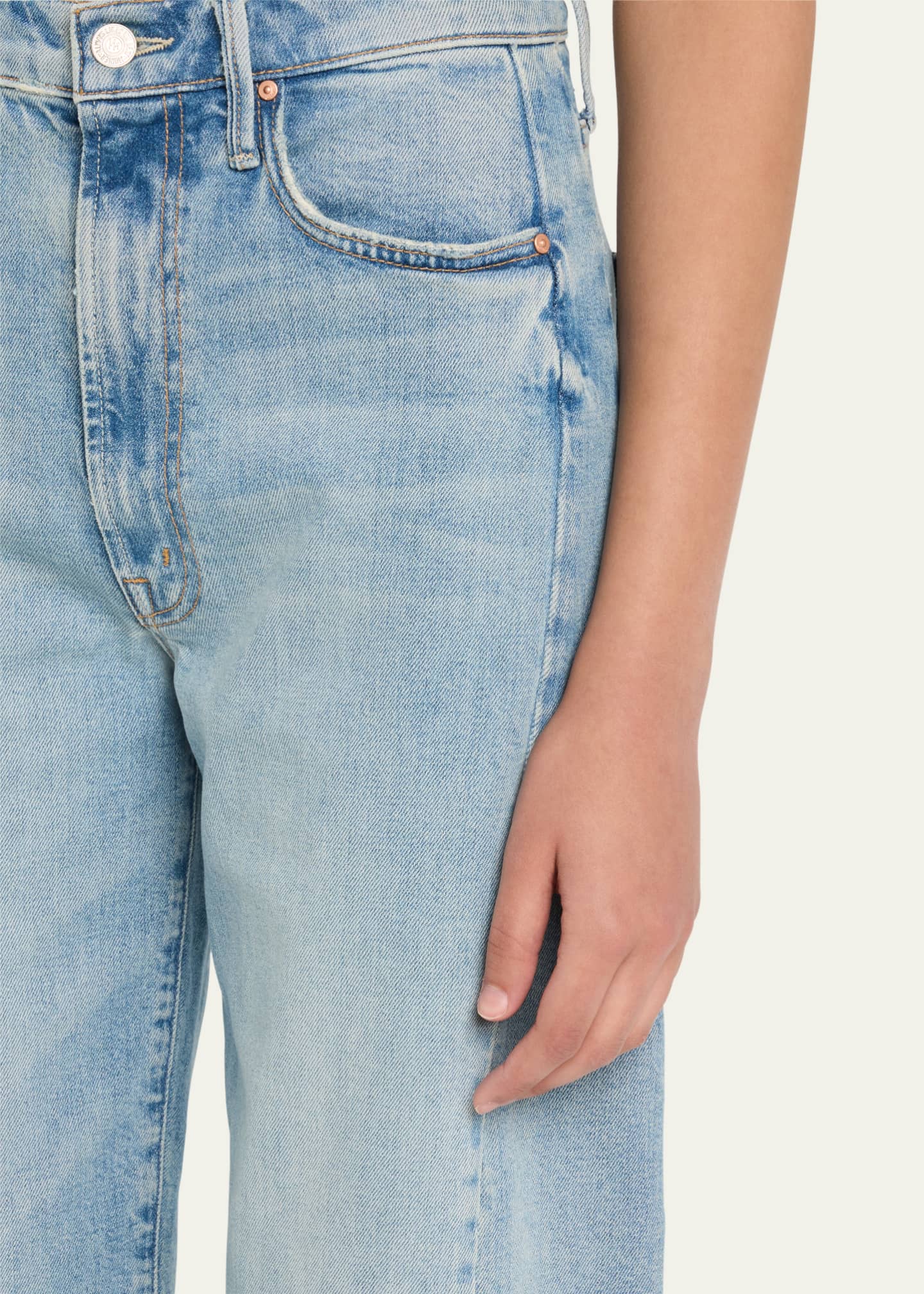 The Half-Pipe Ankle Fray Jeans