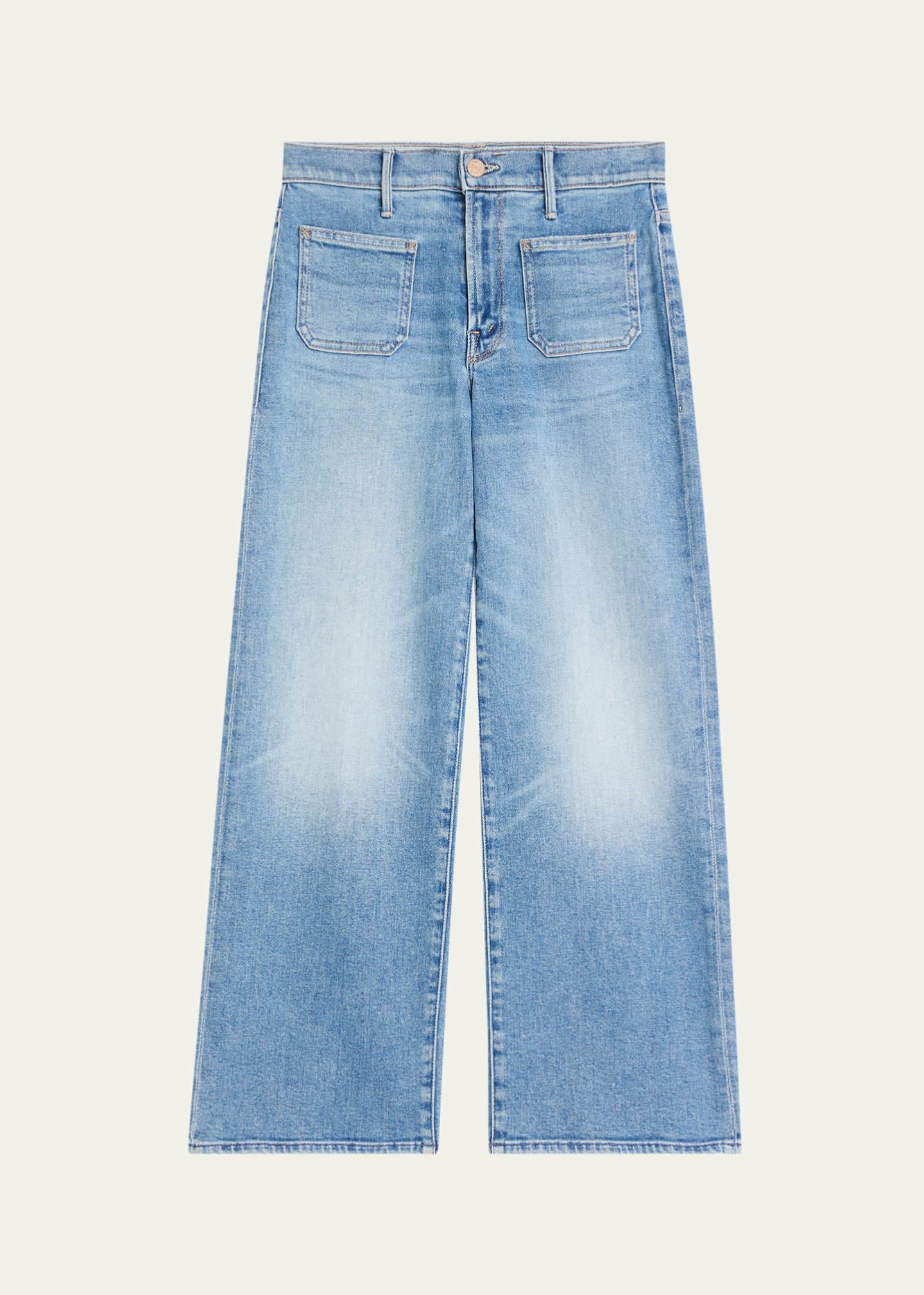 MOTHER The Patch Pocket Mid-Rise Maven Ankle Jeans