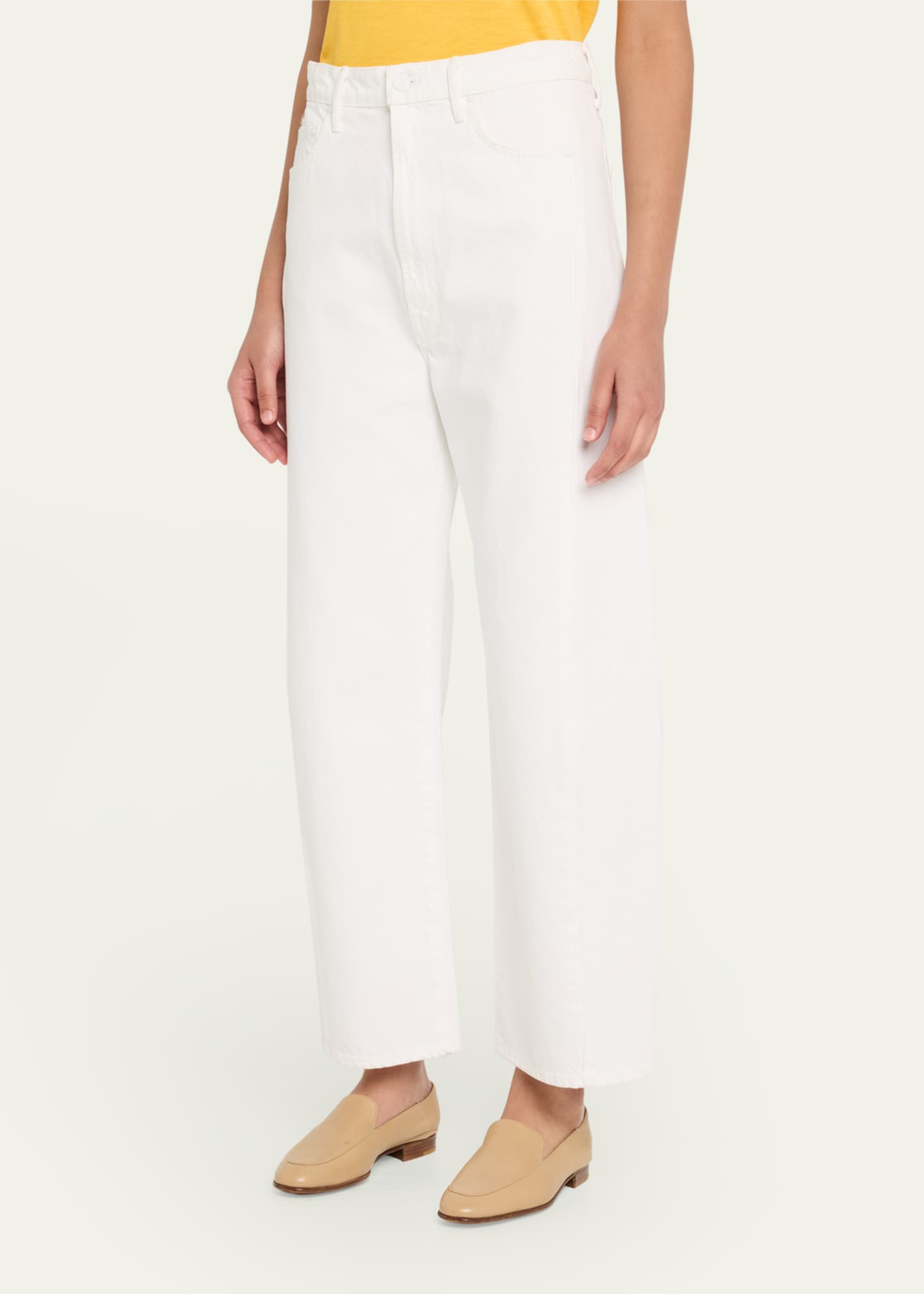 The Full-Pipe Ankle Jeans
