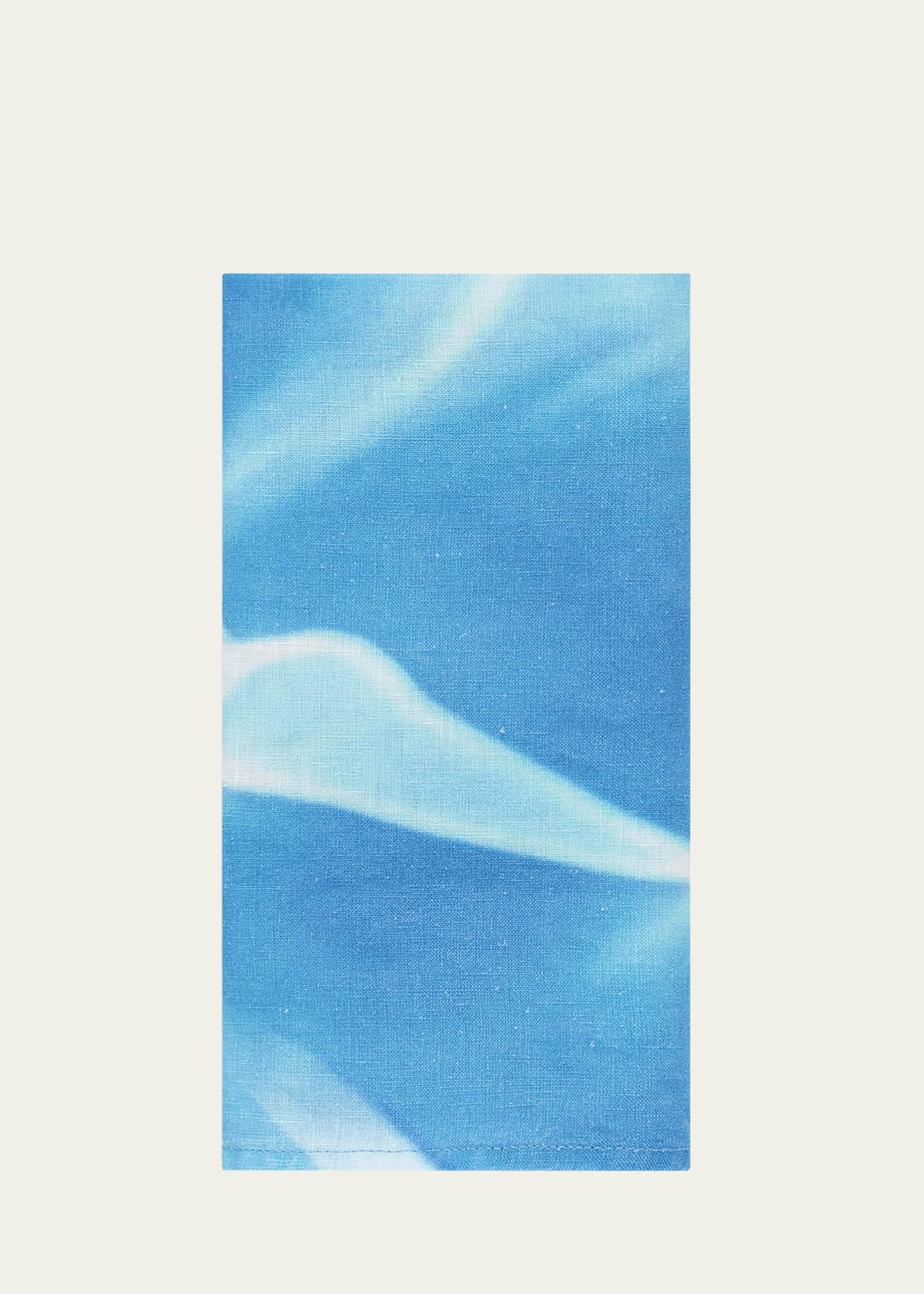 SUMMERILL & BISHOP La Piscine Linen Napkin Image 2 of 4