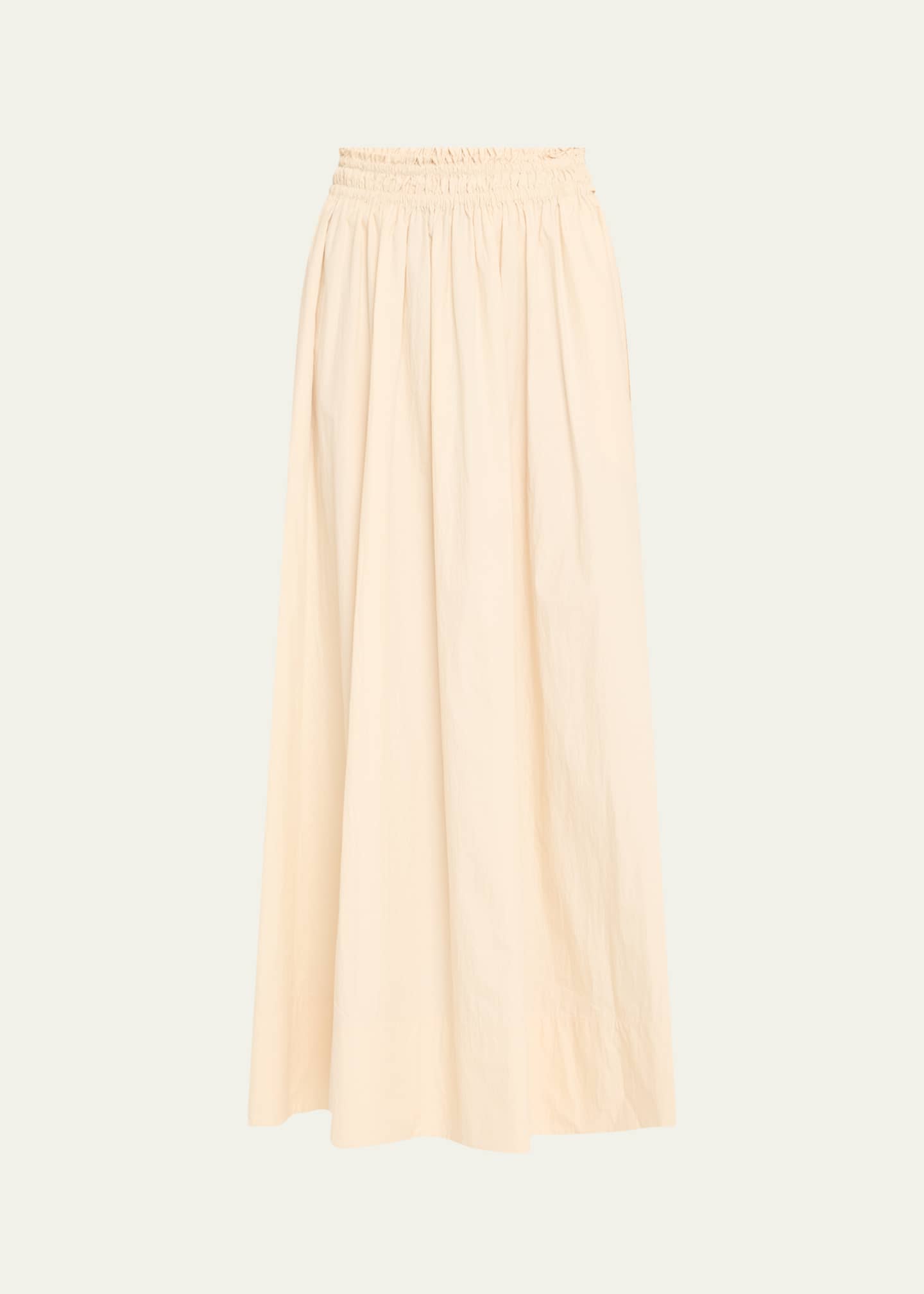 Lafayette 148 New York Ruched A-Line Maxi Skirt Image 1 of 5