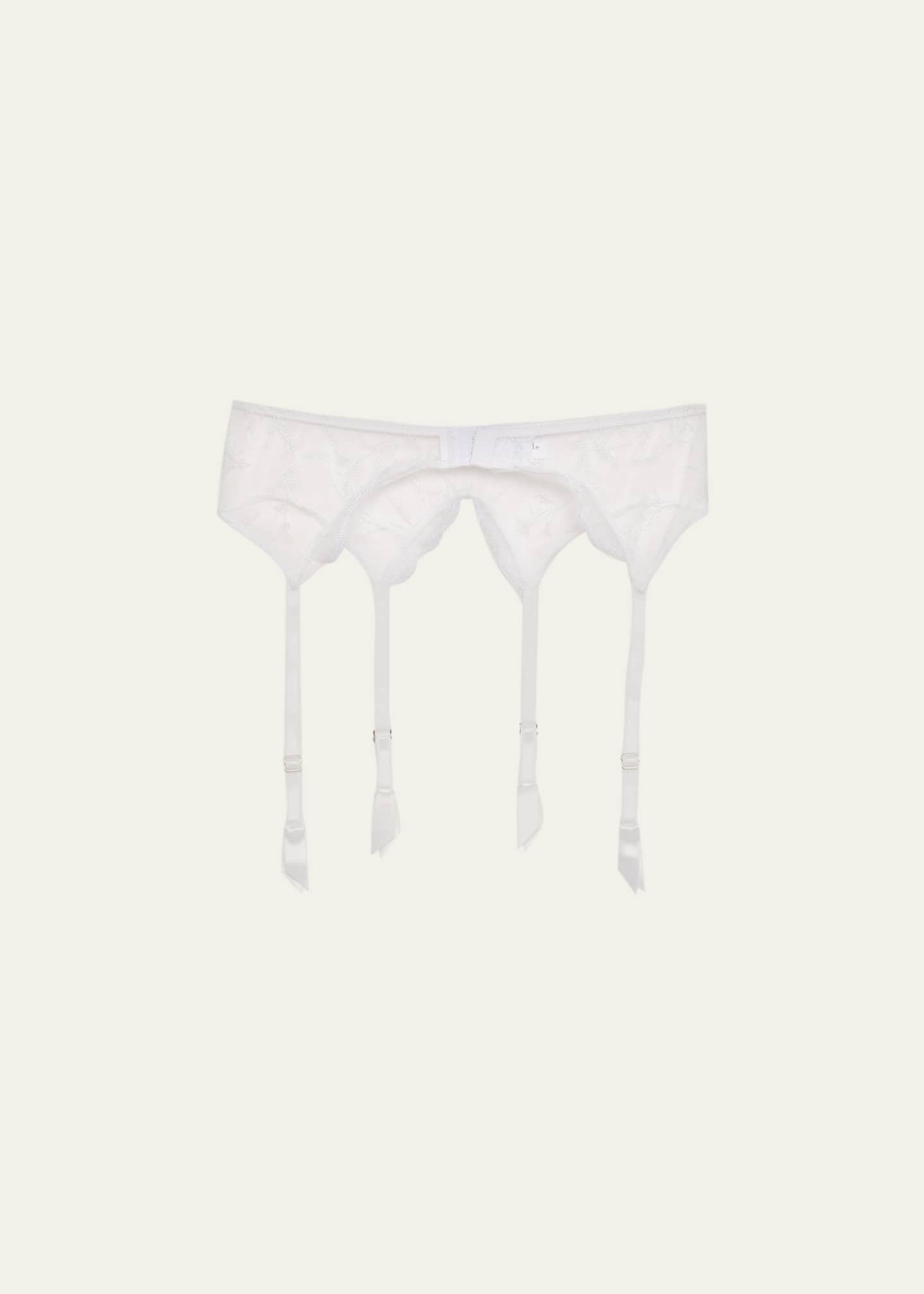 Lise Charmel Source Beaute Embroidered Lace Garter Belt Image 2 of 2