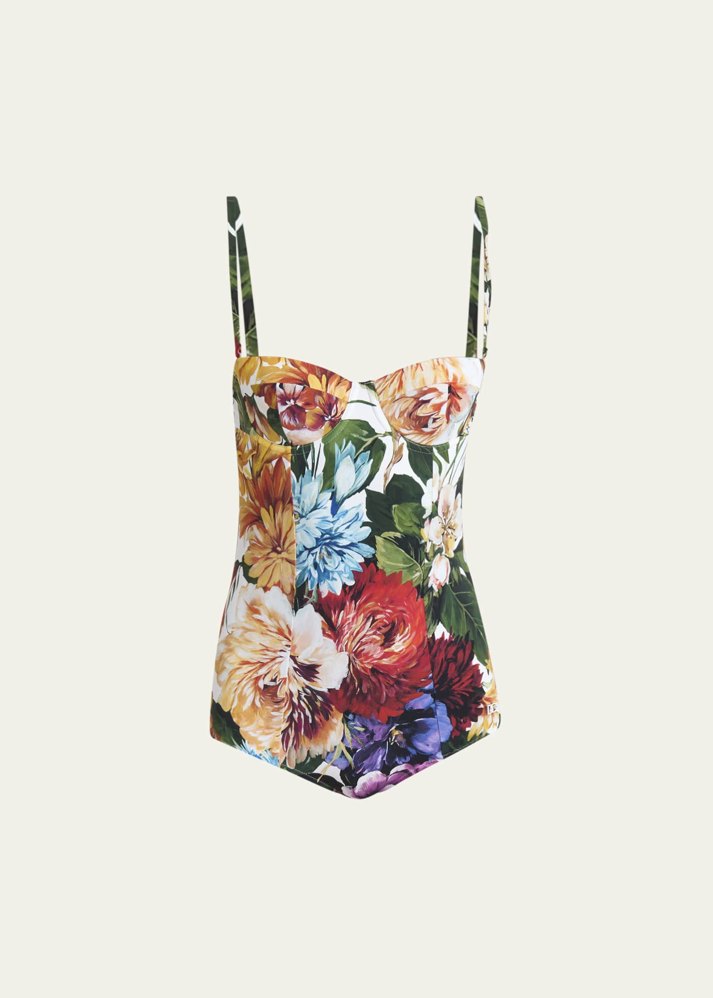 Dolce&Gabbana St Fiori Bouquet One-Piece Swimsuit - Bergdorf