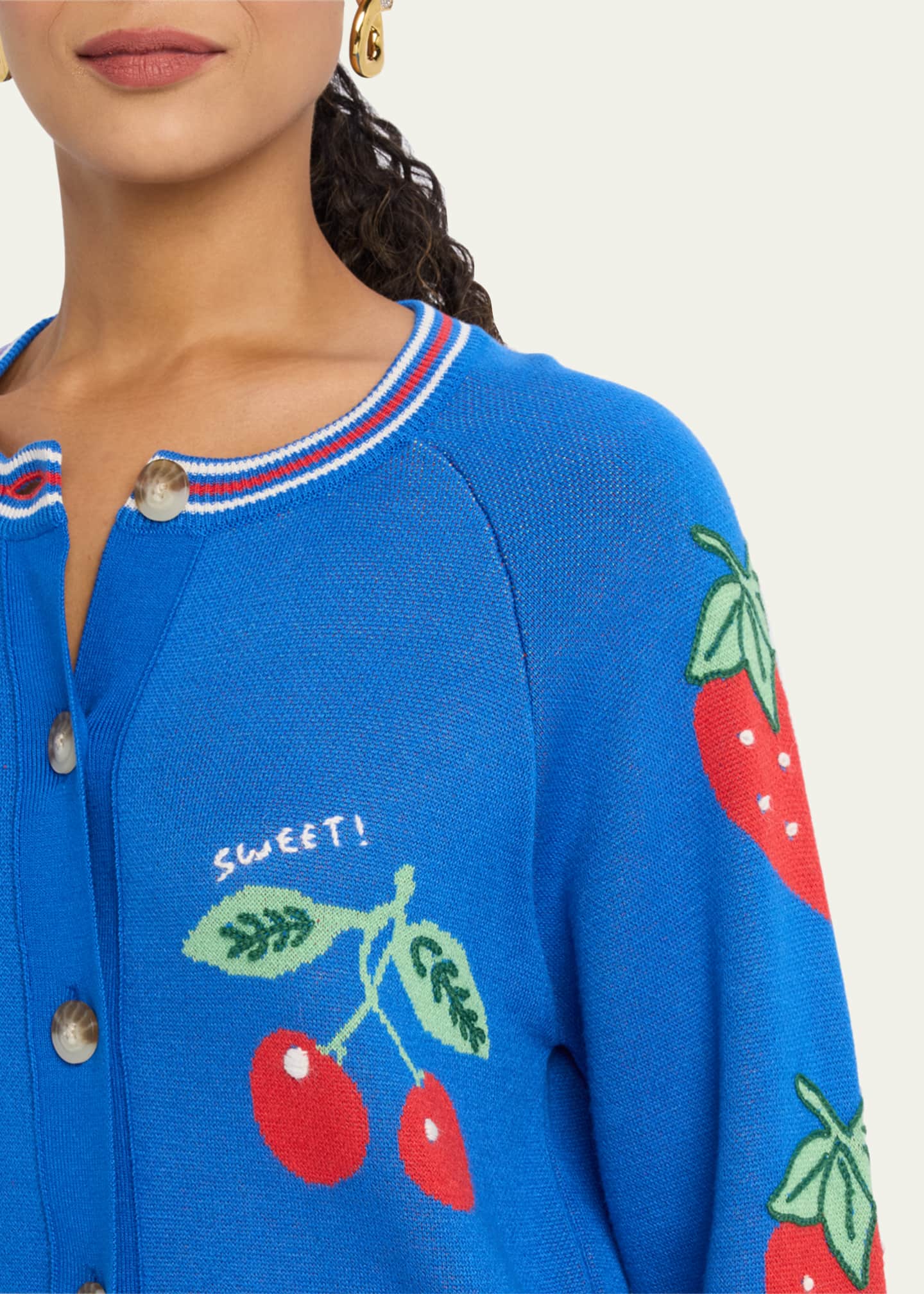 The Crop Rib Cardigan - Thumbnail 5