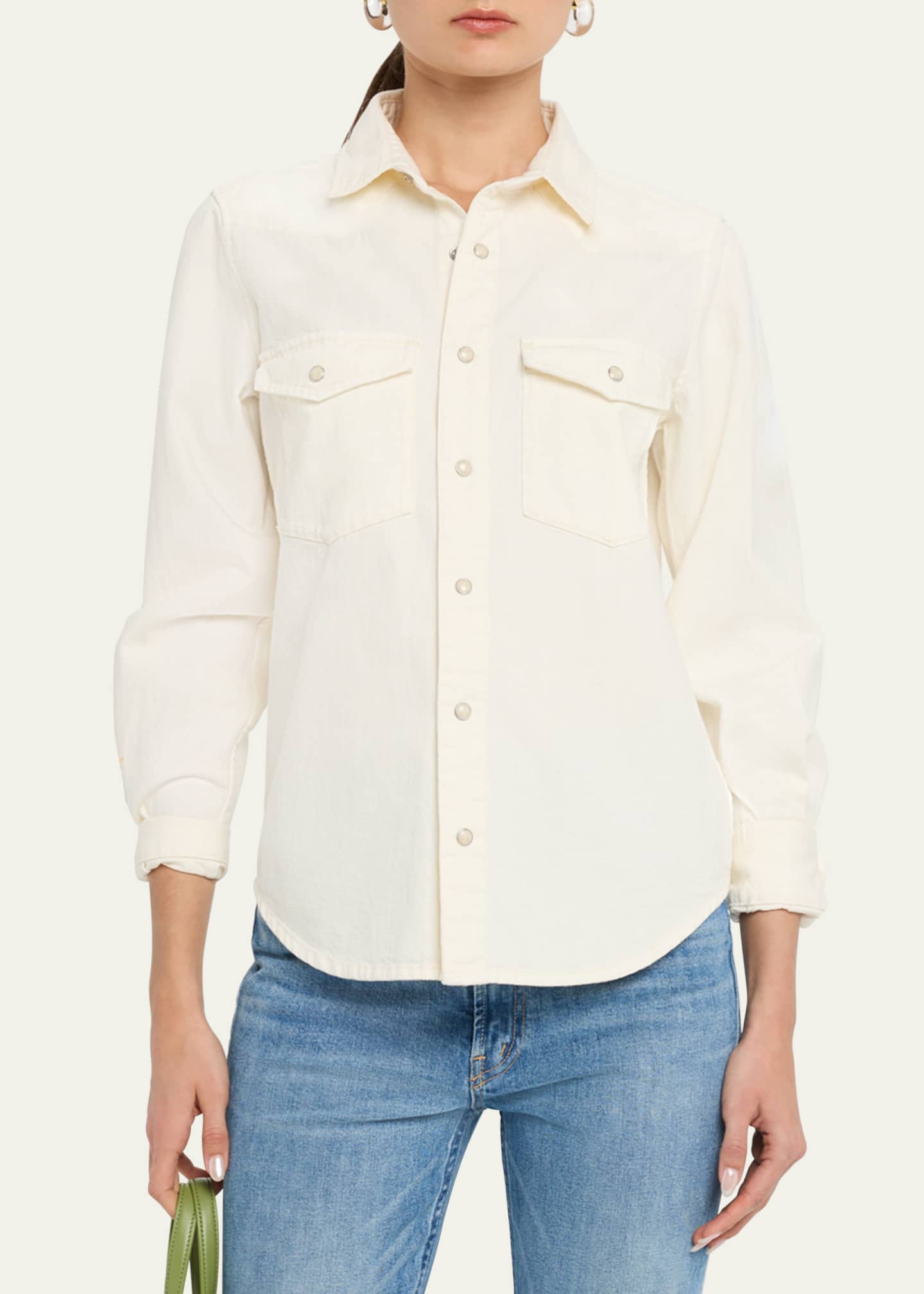 MOTHER The All My Exes Denim Shirt Image 4 of 5