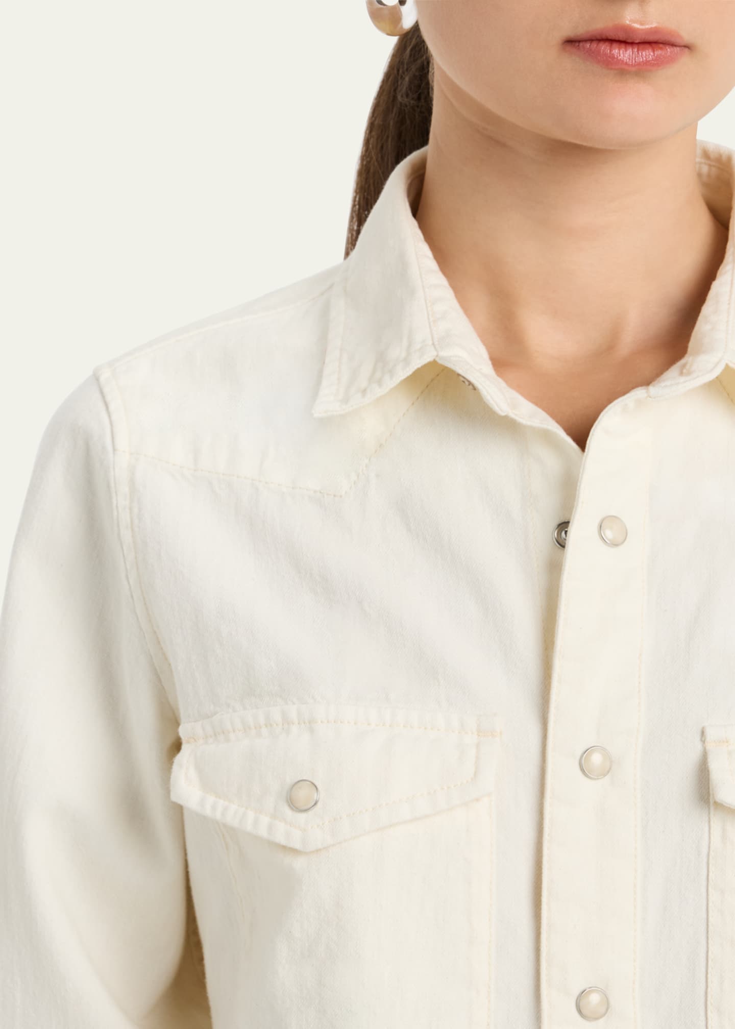 MOTHER The All My Exes Denim Shirt Image 5 of 5