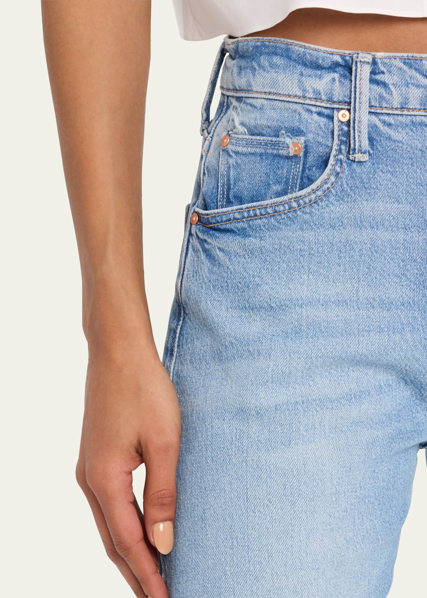 MOTHER Lil' Lasso Sneak Jeans Image 5 of 5
