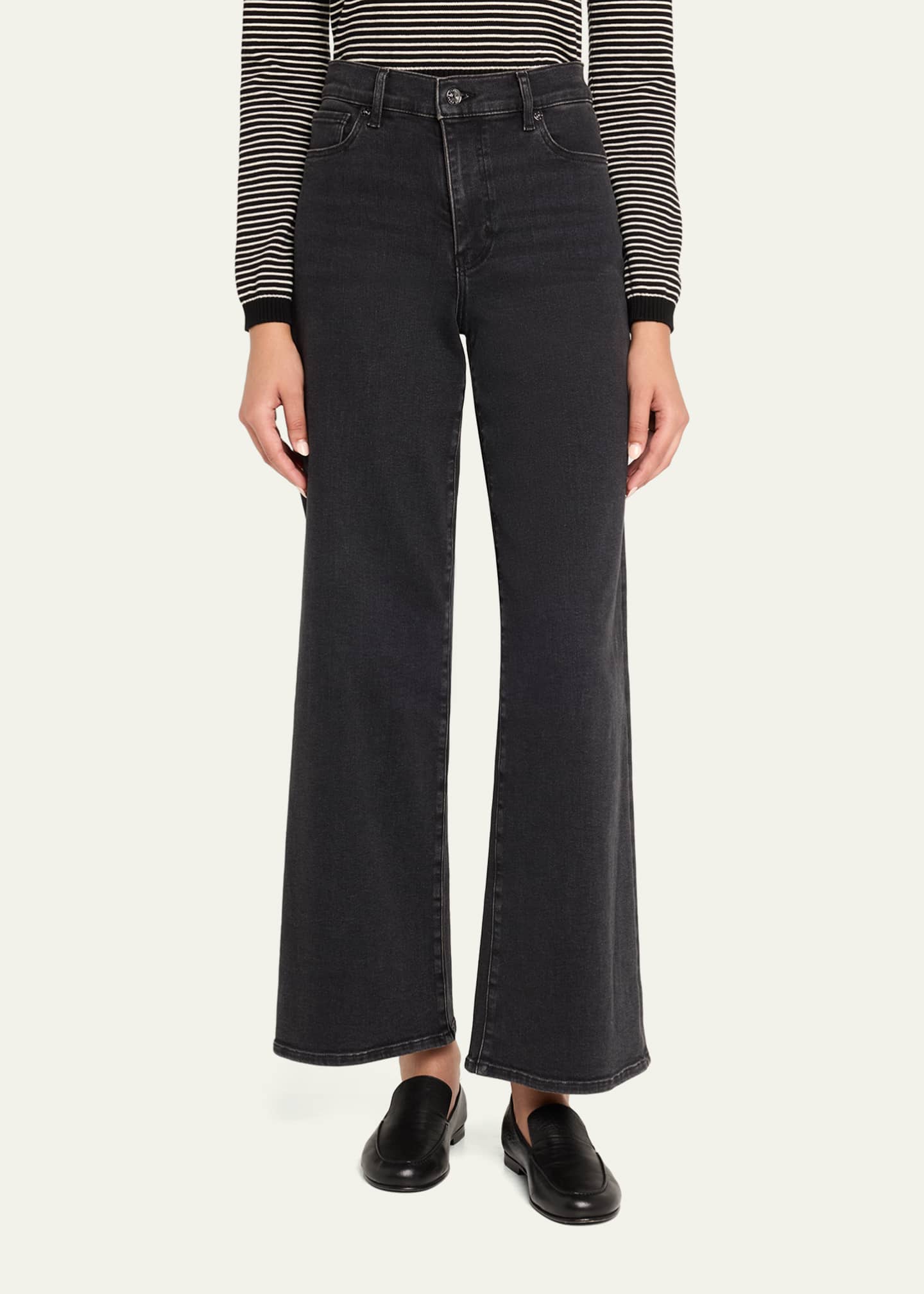 FRAME Le Slim Palazzo Jeans Image 4 of 5