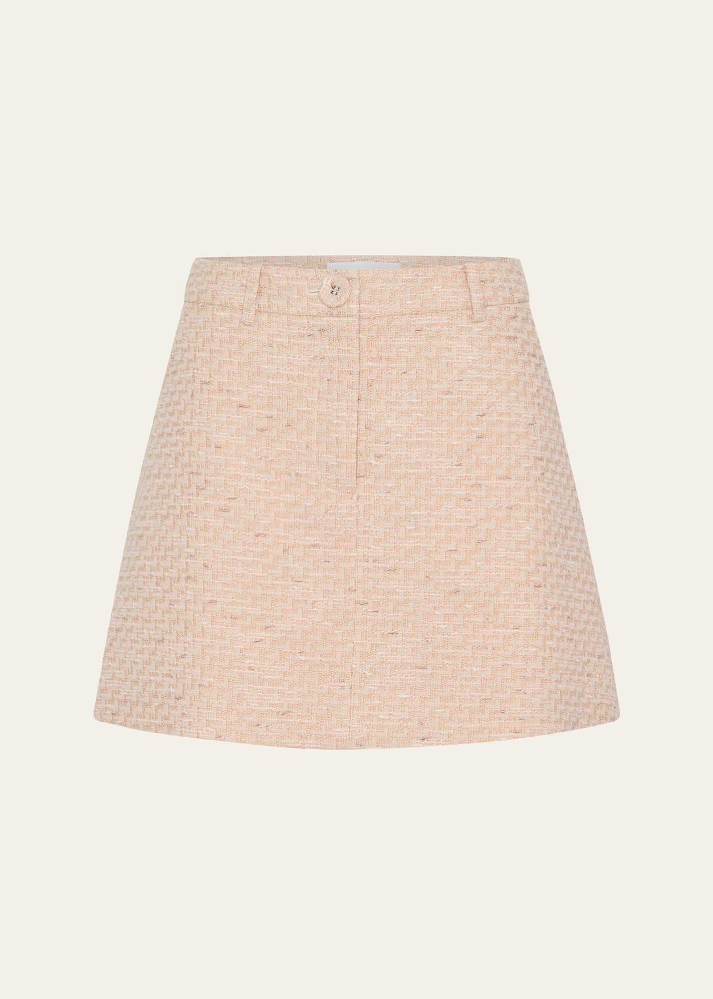 Anna Quan Lyndel Tweed Mini Skirt Image 1 of 5