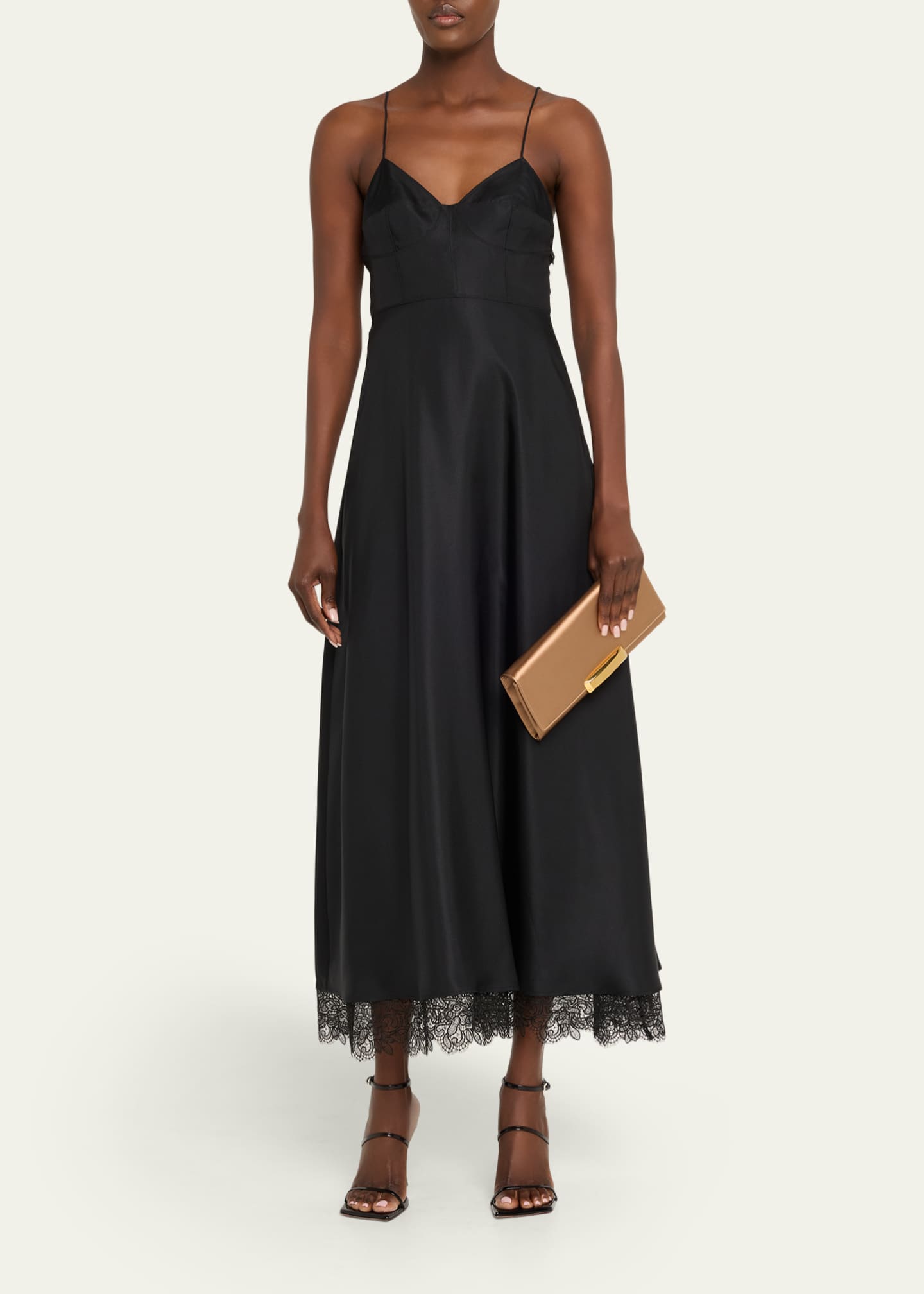 Satin Bar Clutch TOM FORD Bar Clutch Bag in Satin - Bergdorf Goodman