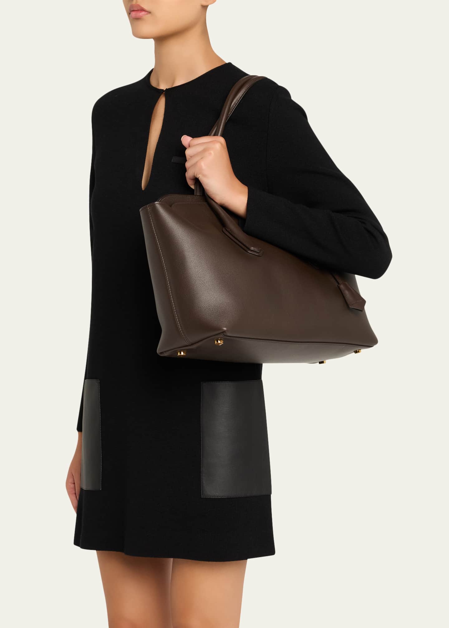 【関税＆送料込み】Tom Ford Alexander Shoulder Bag NATURAL GRAIN LEATHER ALEXANDER LARGE SHOULDER BAG | Tom