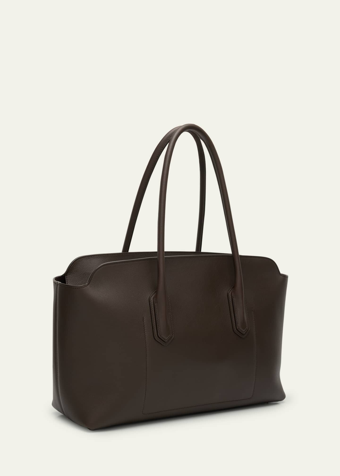 トートバッグ TOM FORD NATURAL GRAIN LEATHER LARGE SHOULDER BAG TOM FORD Alexander Large Shoulder Bag in Natural Grain